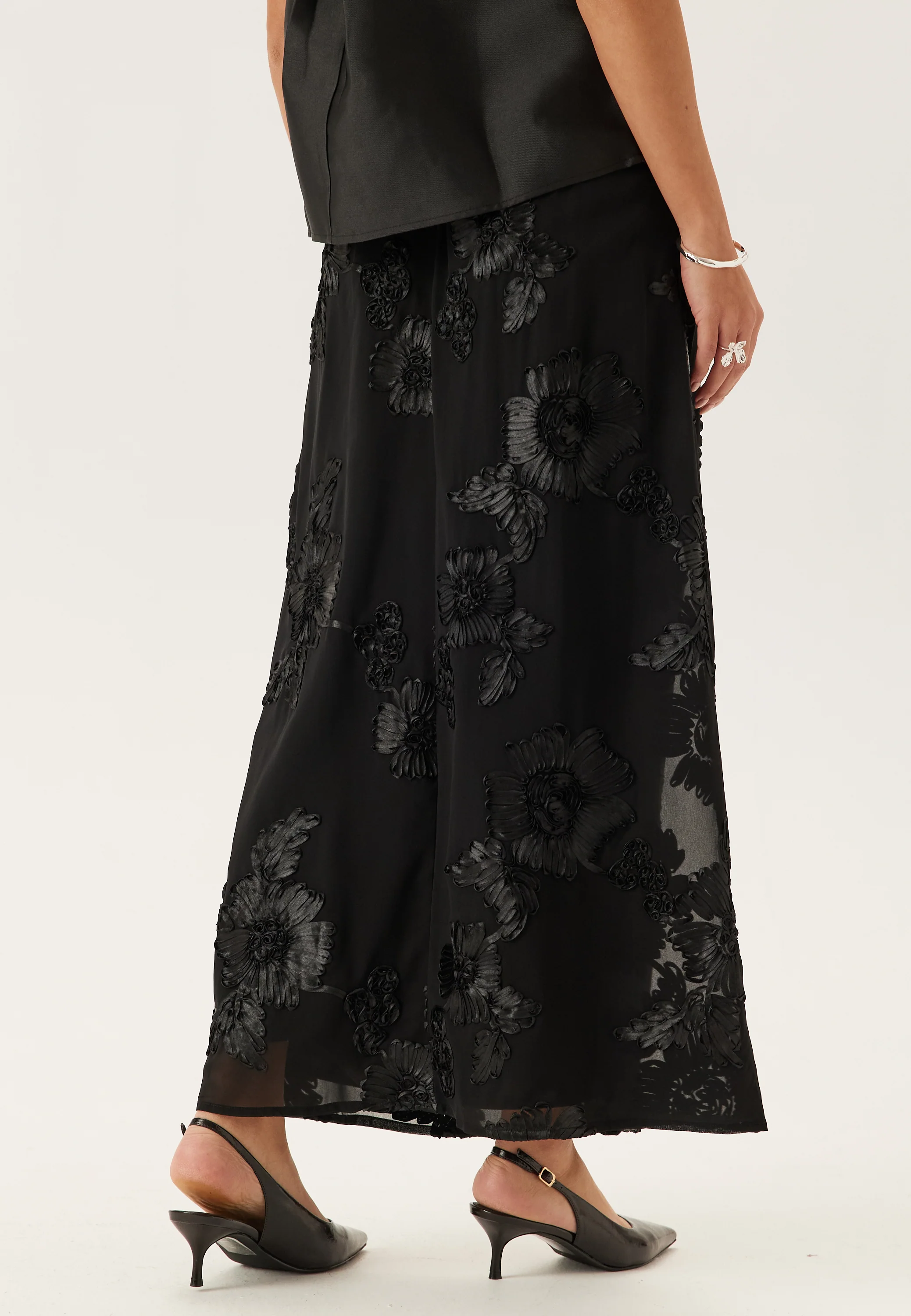 3D Flower Maxi Skirt - Image 3