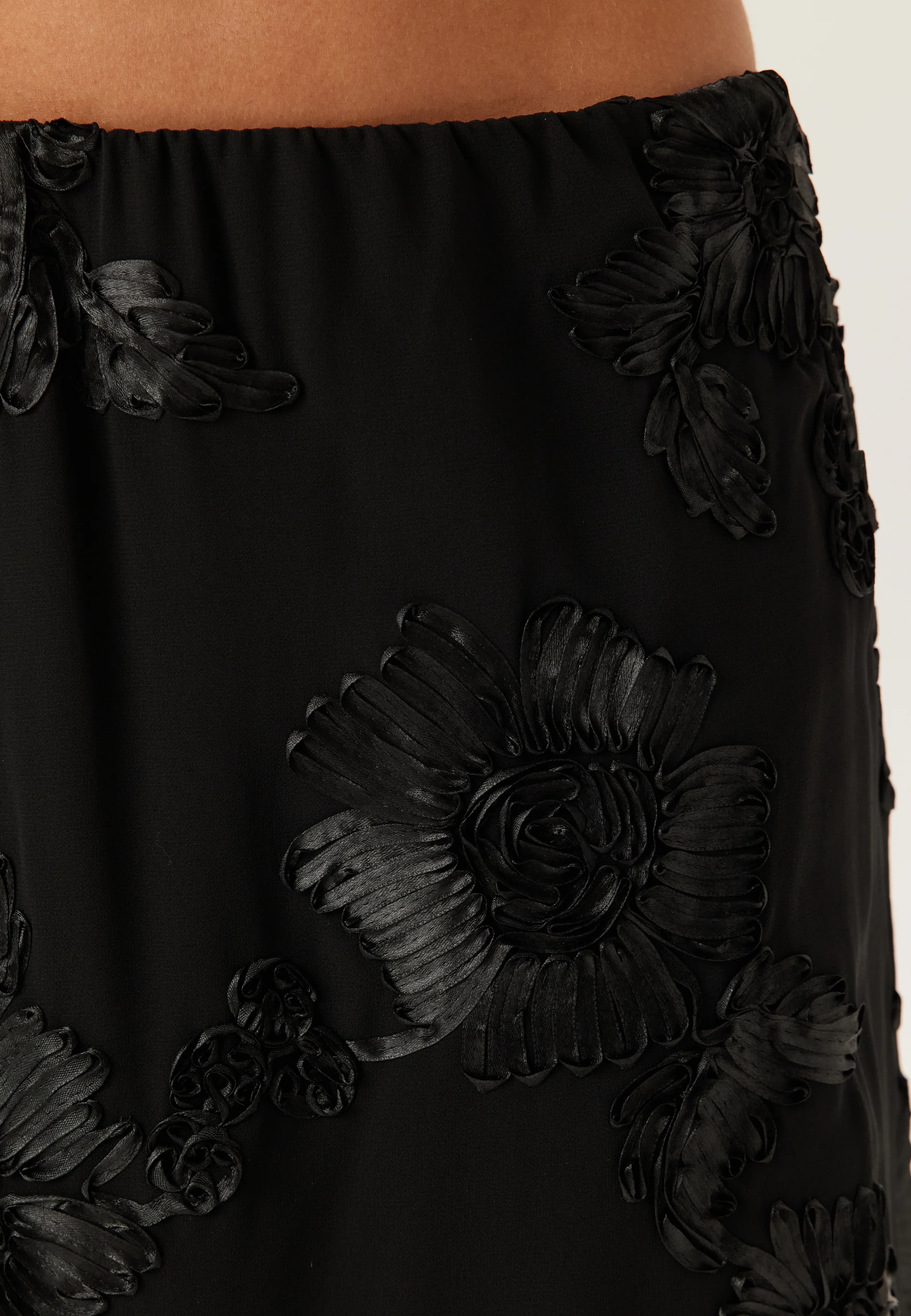 3D Flower Maxi Skirt - Image 4