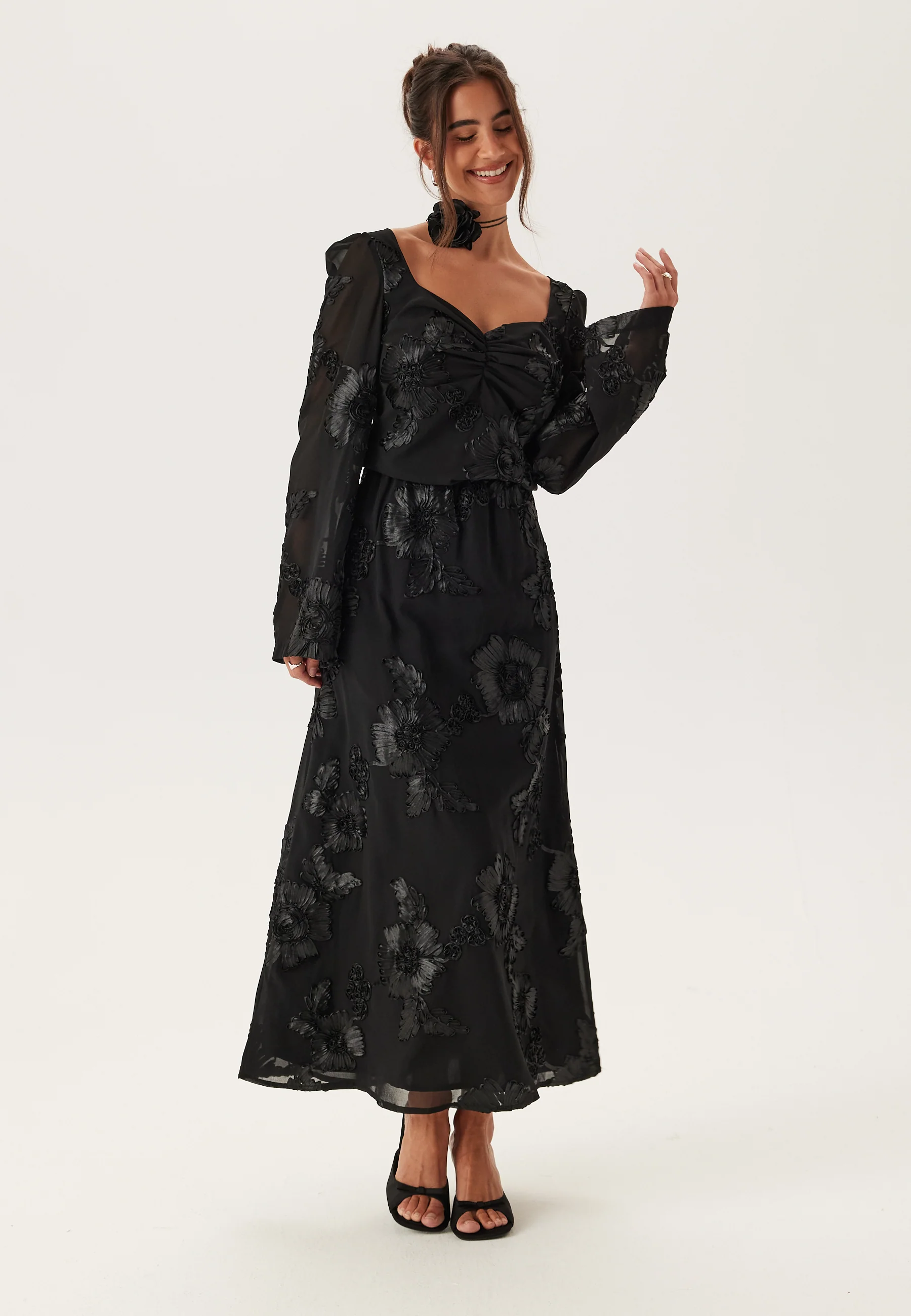 3D Flower Maxi Skirt - Image 5