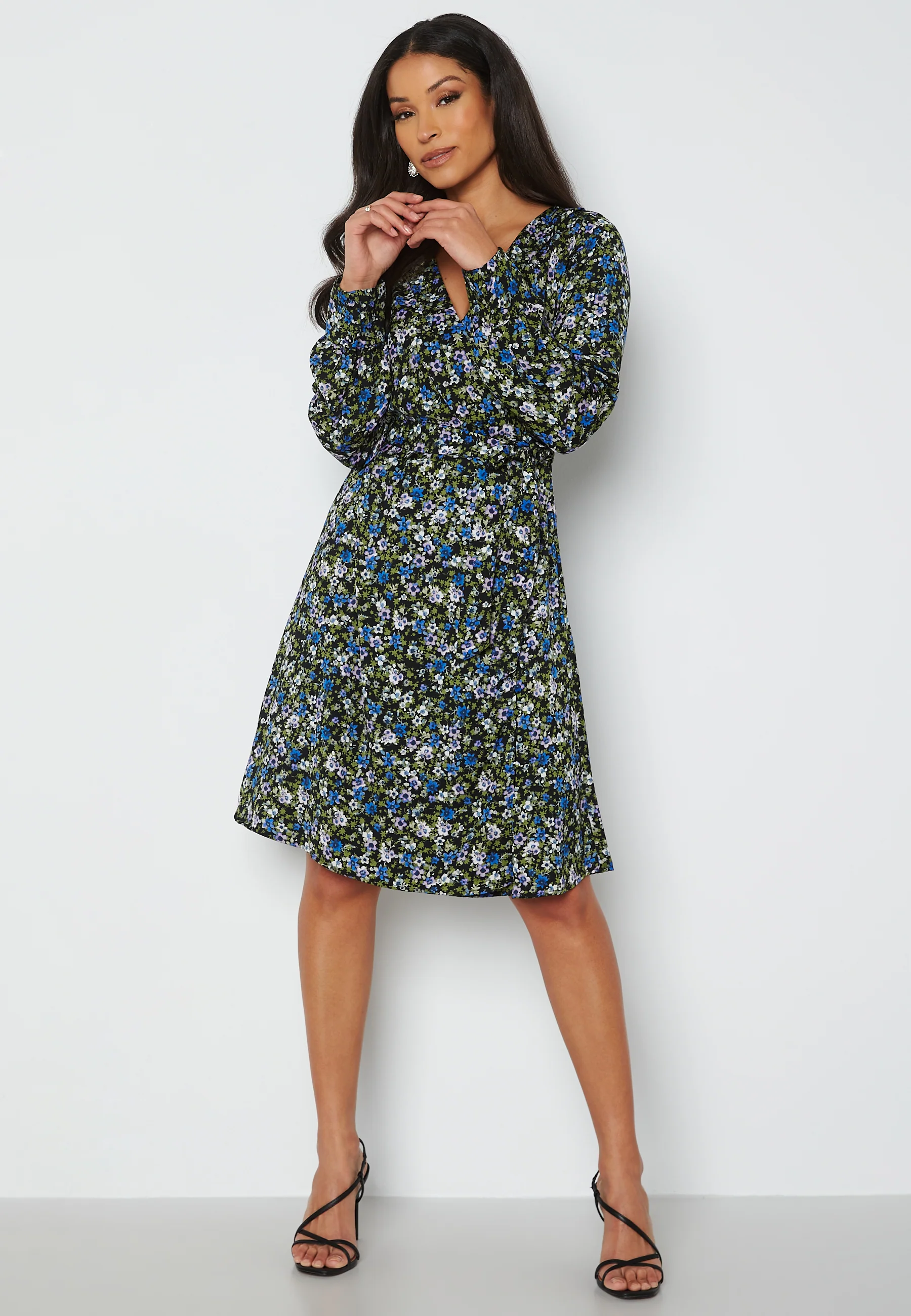 Abby L/S Button Dress - Image 2