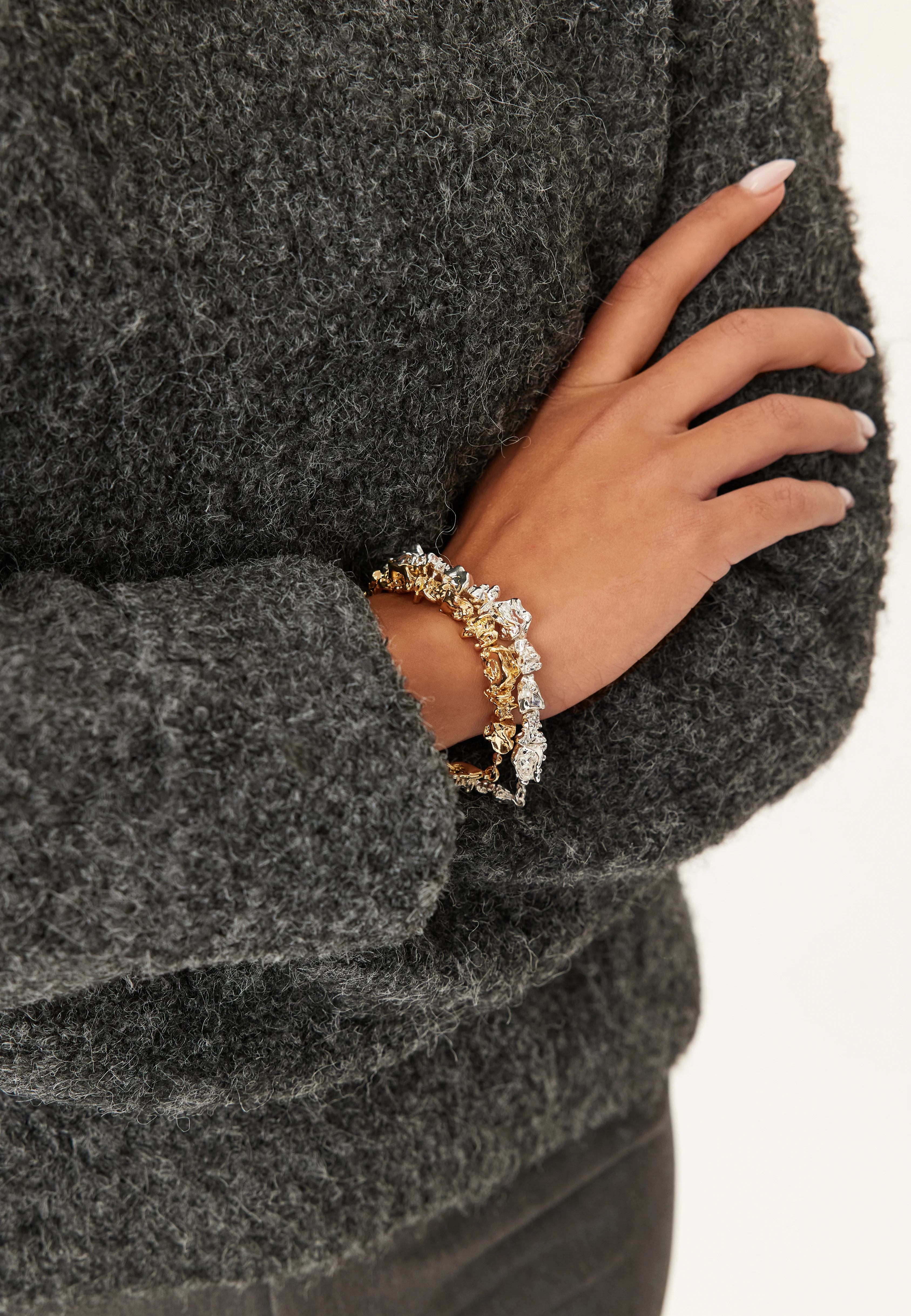 Act Recycled Bracelet Silver-p - Image 2