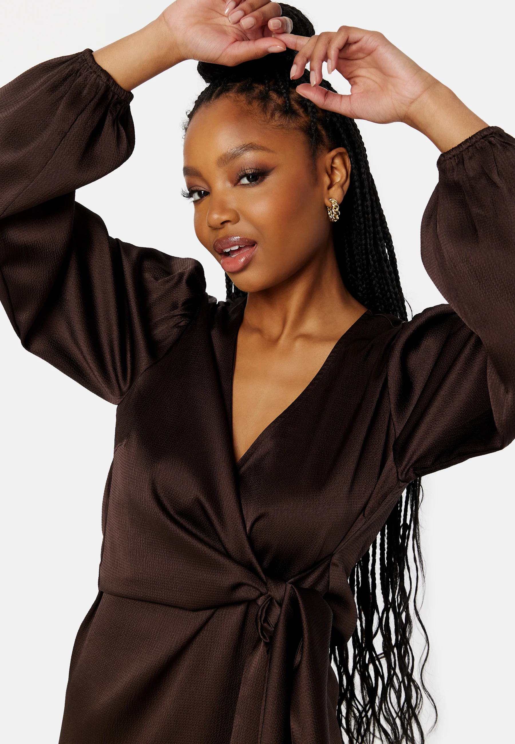 Adalina L/S Short Dress - Image 4