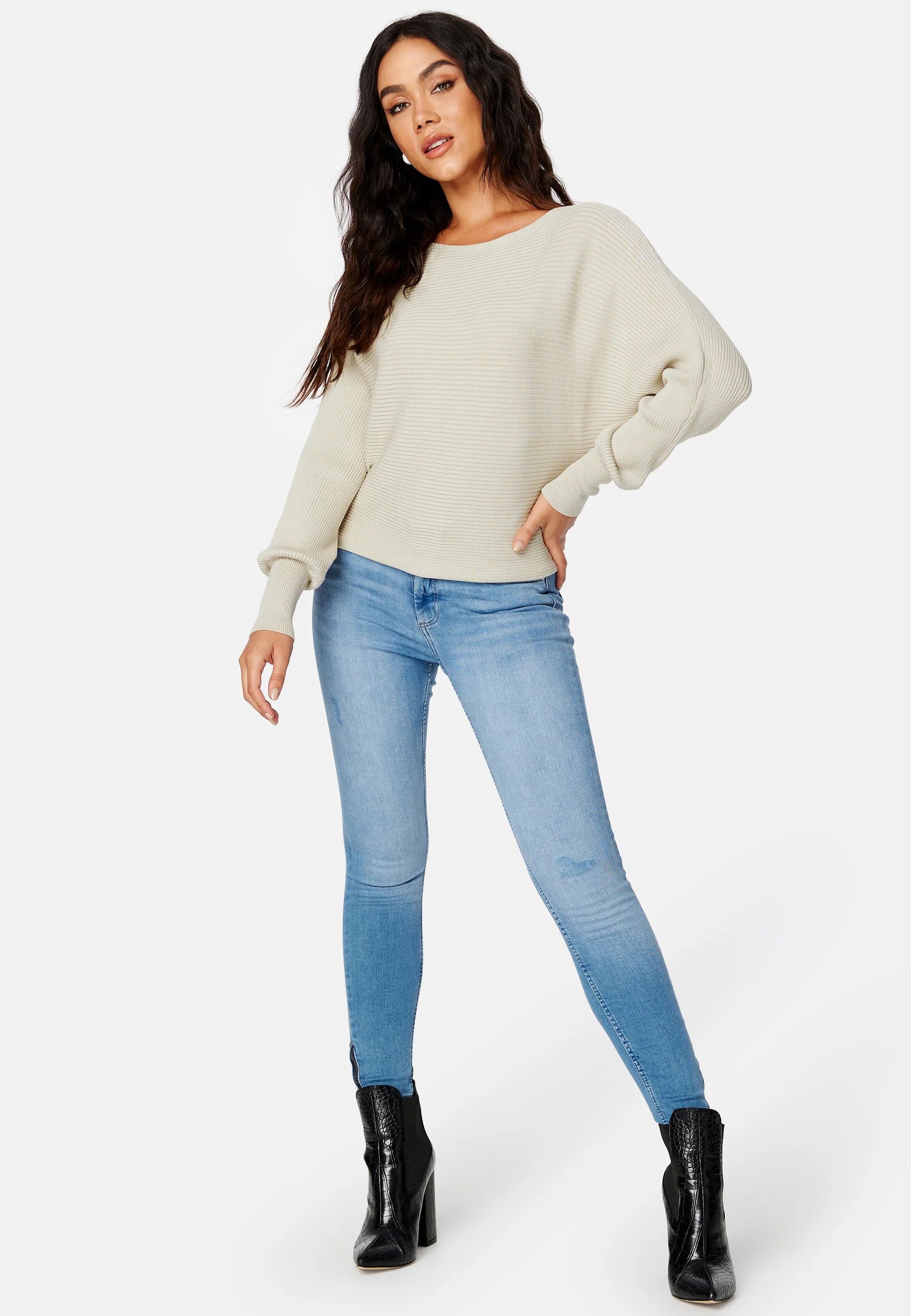 Adaline Life L/S Short Pullover Knit - Image 2