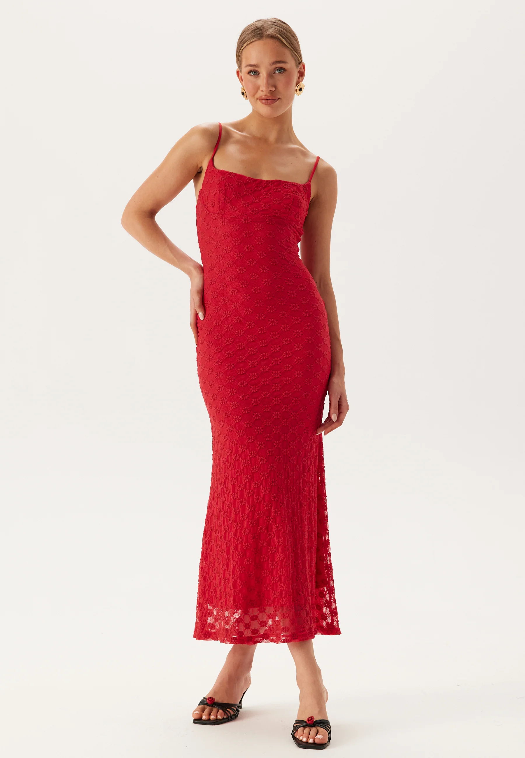 Adoni mesh midi dress - Image 2