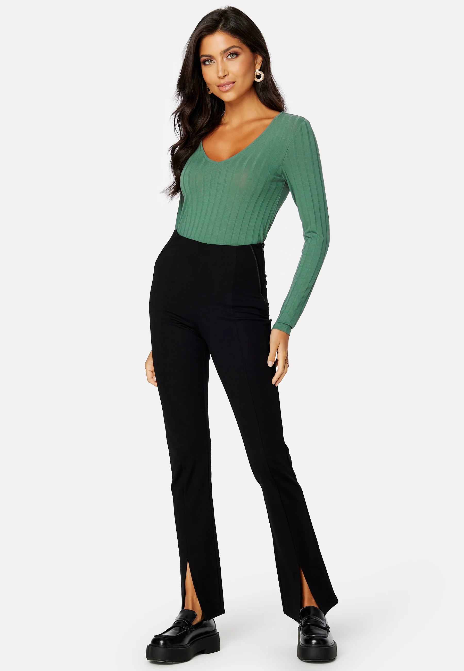 Aggie LS V-Neck Top - Image 2