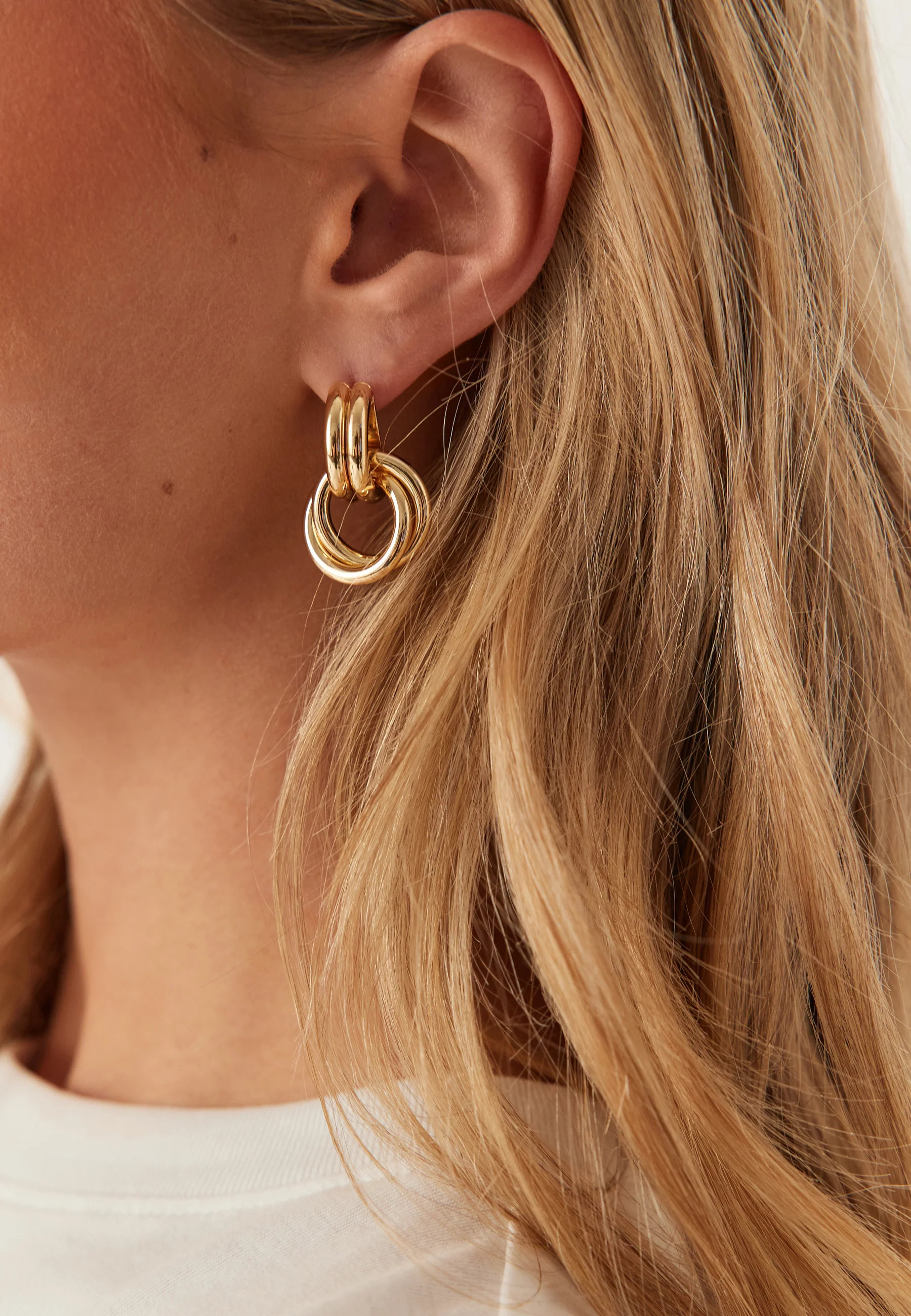Agni Earrings Gold-plated - Image 2