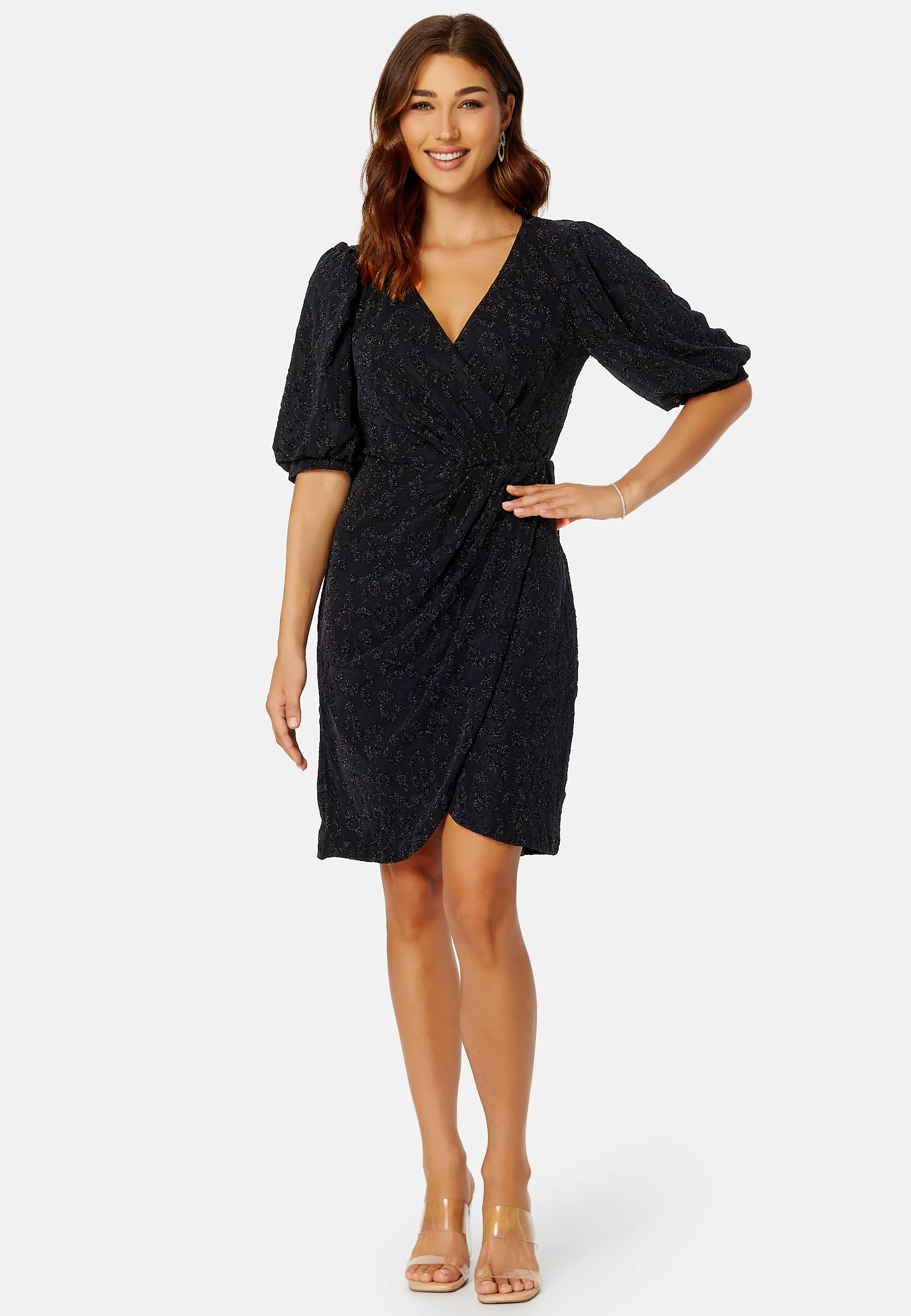 Aislin Sparkling Short Dress - Image 2