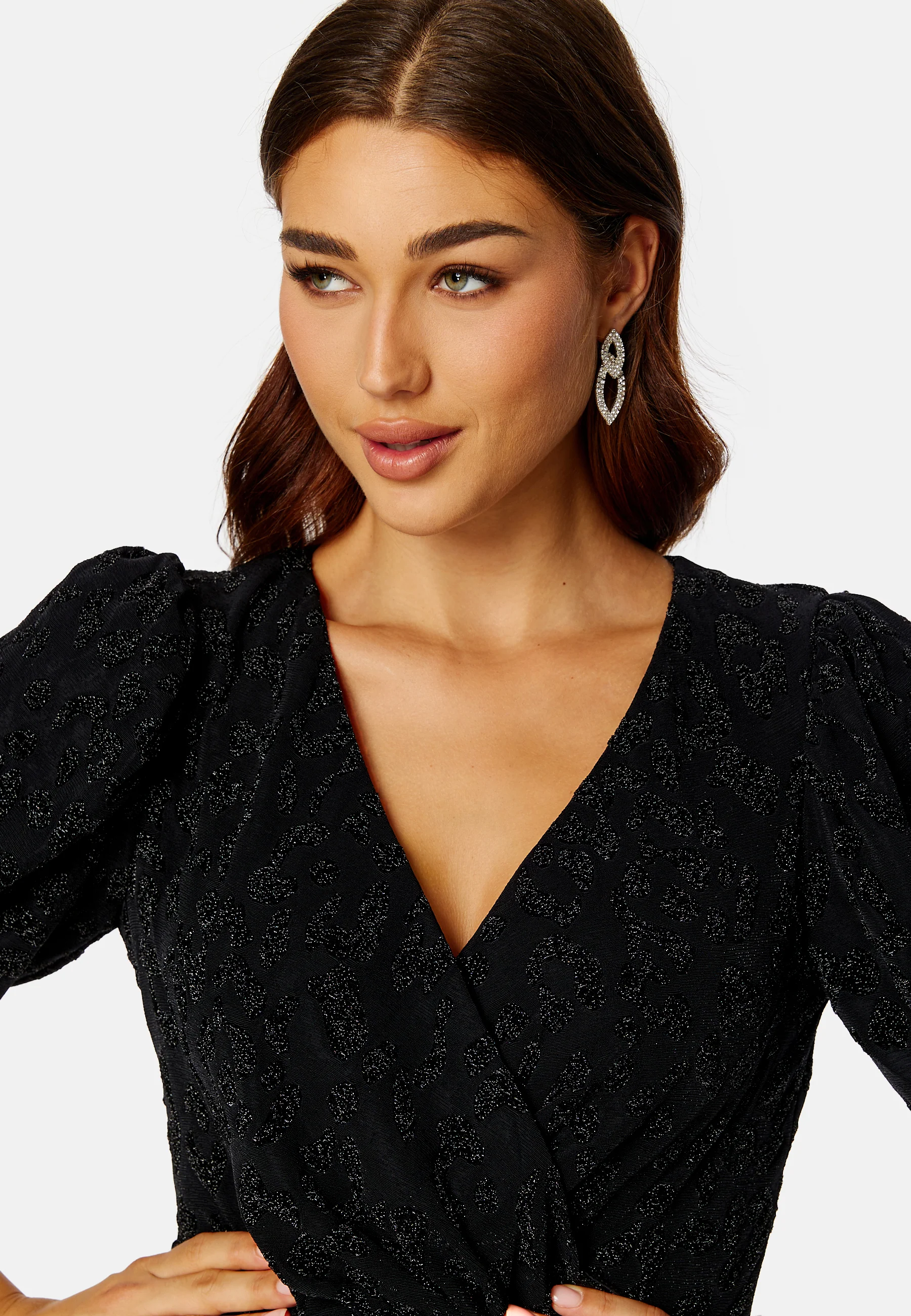 Aislin Sparkling Short Dress - Image 4