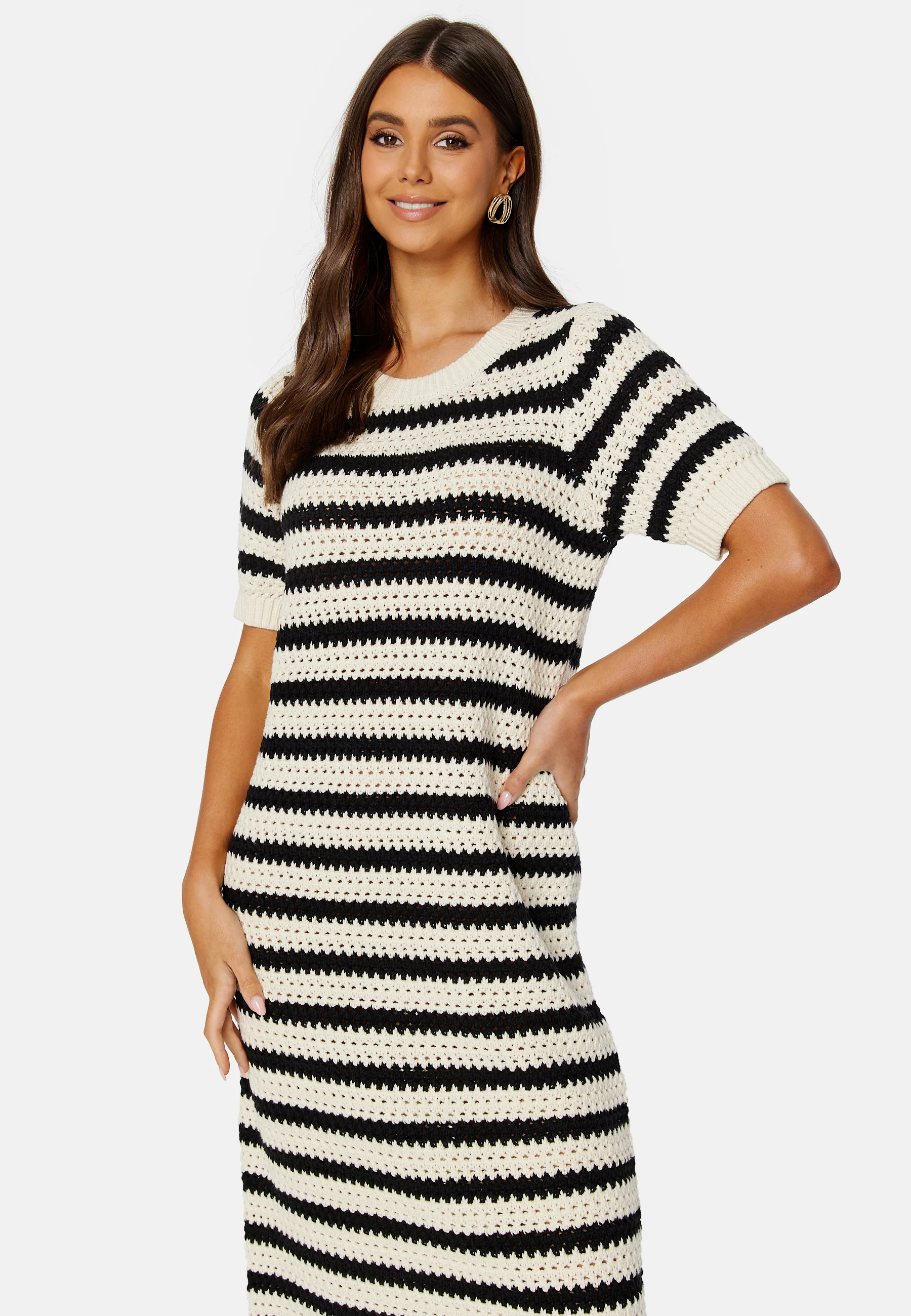 Alby SS Long Knit Dress - Image 2