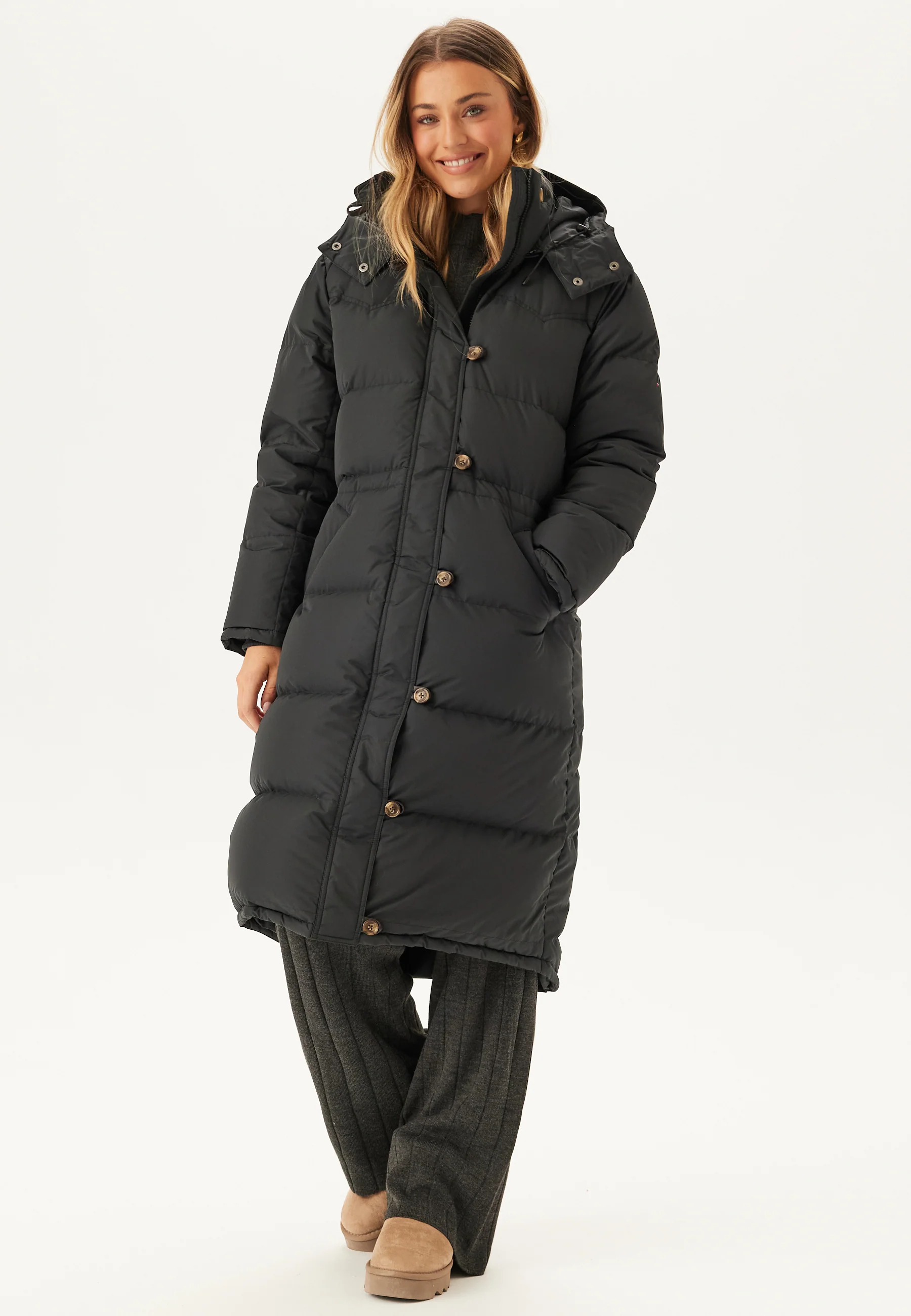 Alexandra Long Down Jacket - Image 4