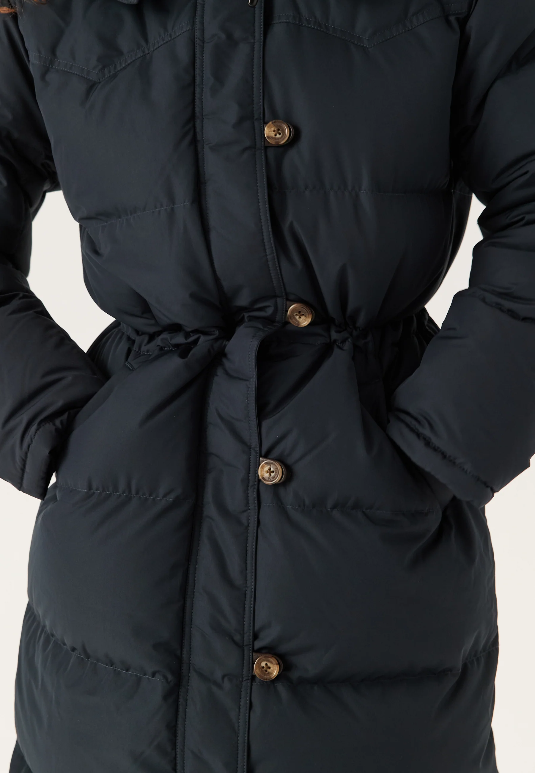 Alexandra Long Down Jacket - Image 4