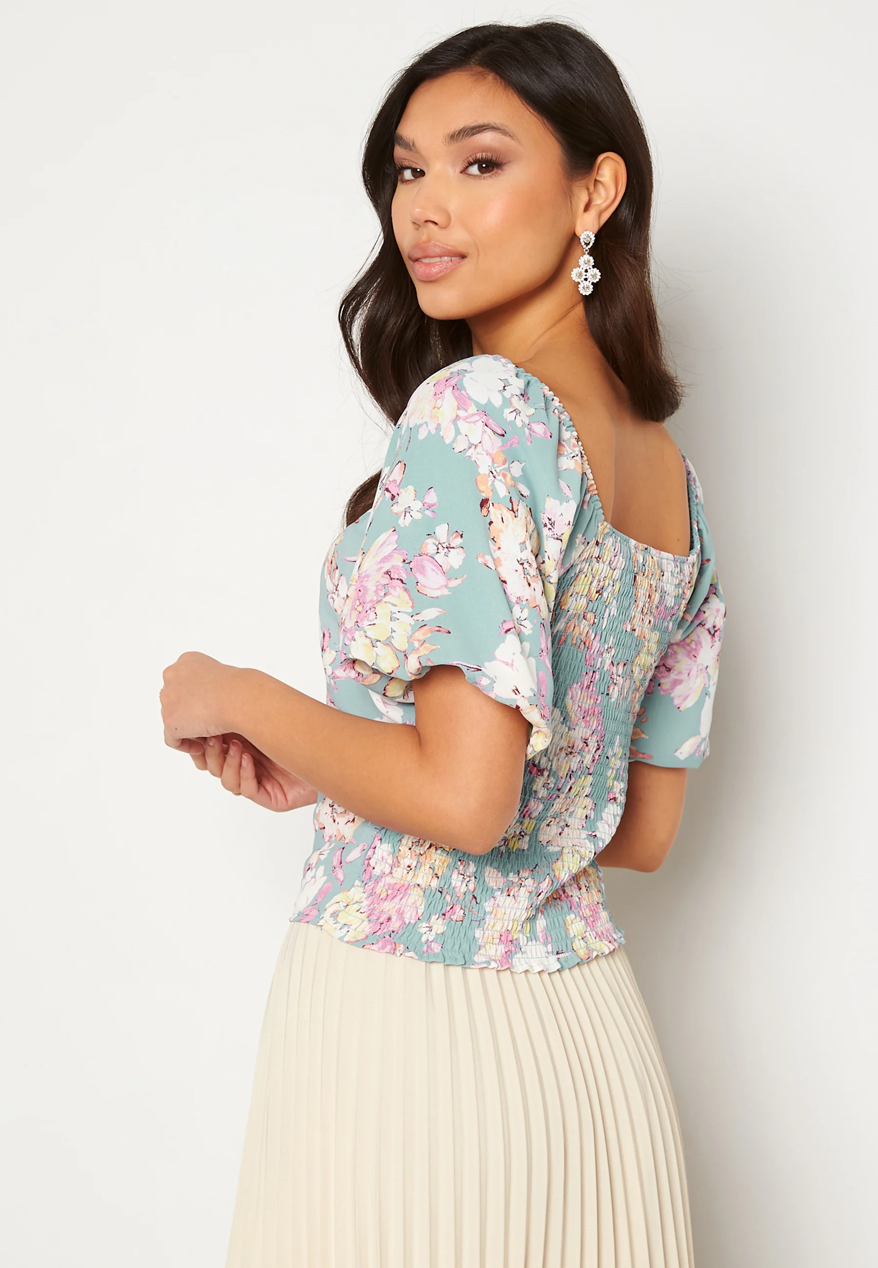 Alica Life 2/4 Smock Top - Image 3