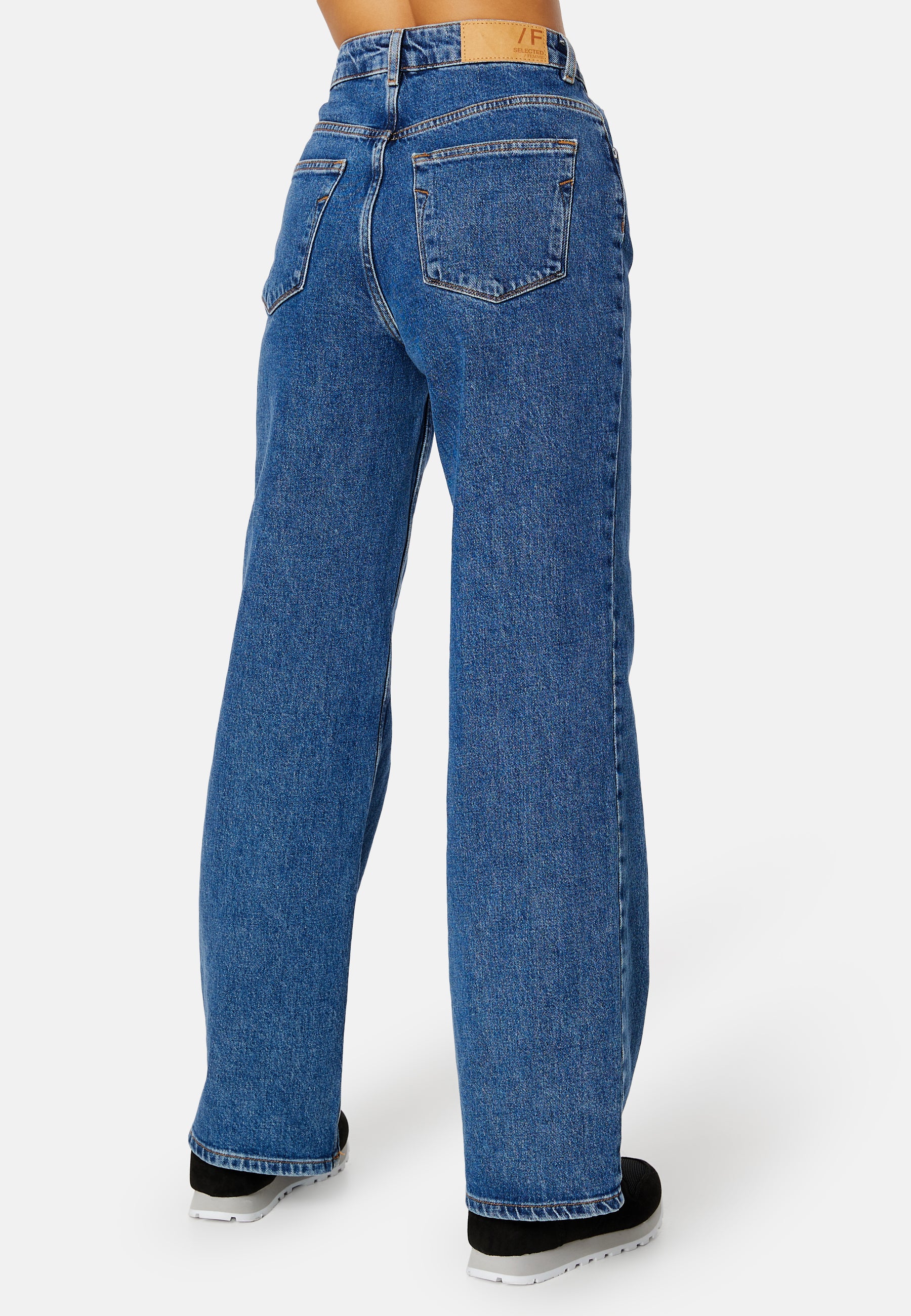 Alice HW Wide Long Jeans