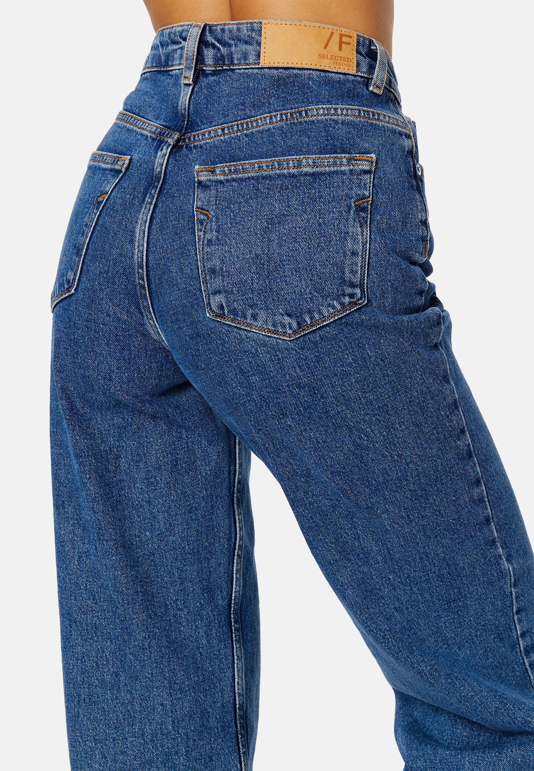 Alice HW Wide Long Jeans - Image 6