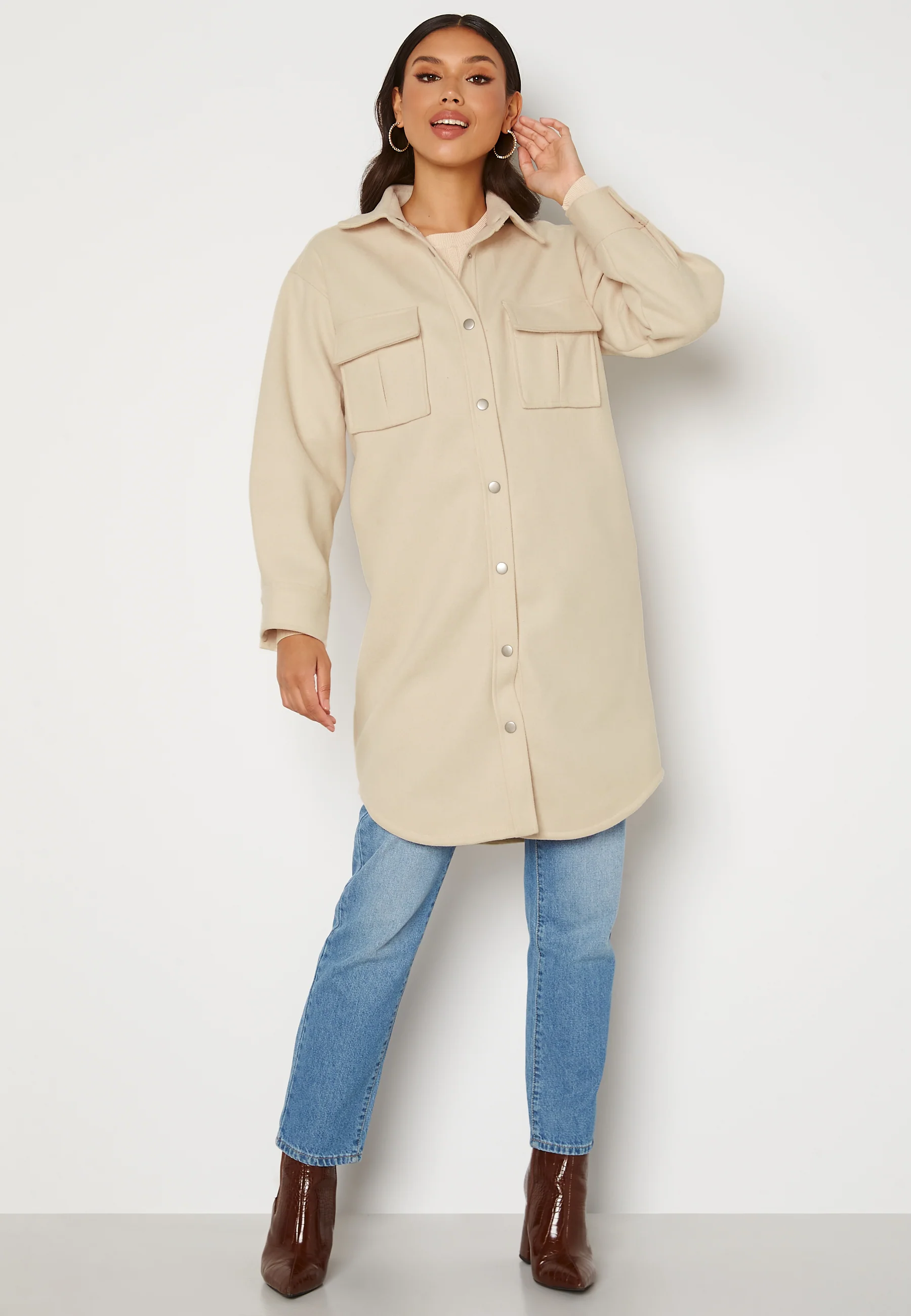Alice Long Shirt Jacket - Image 2