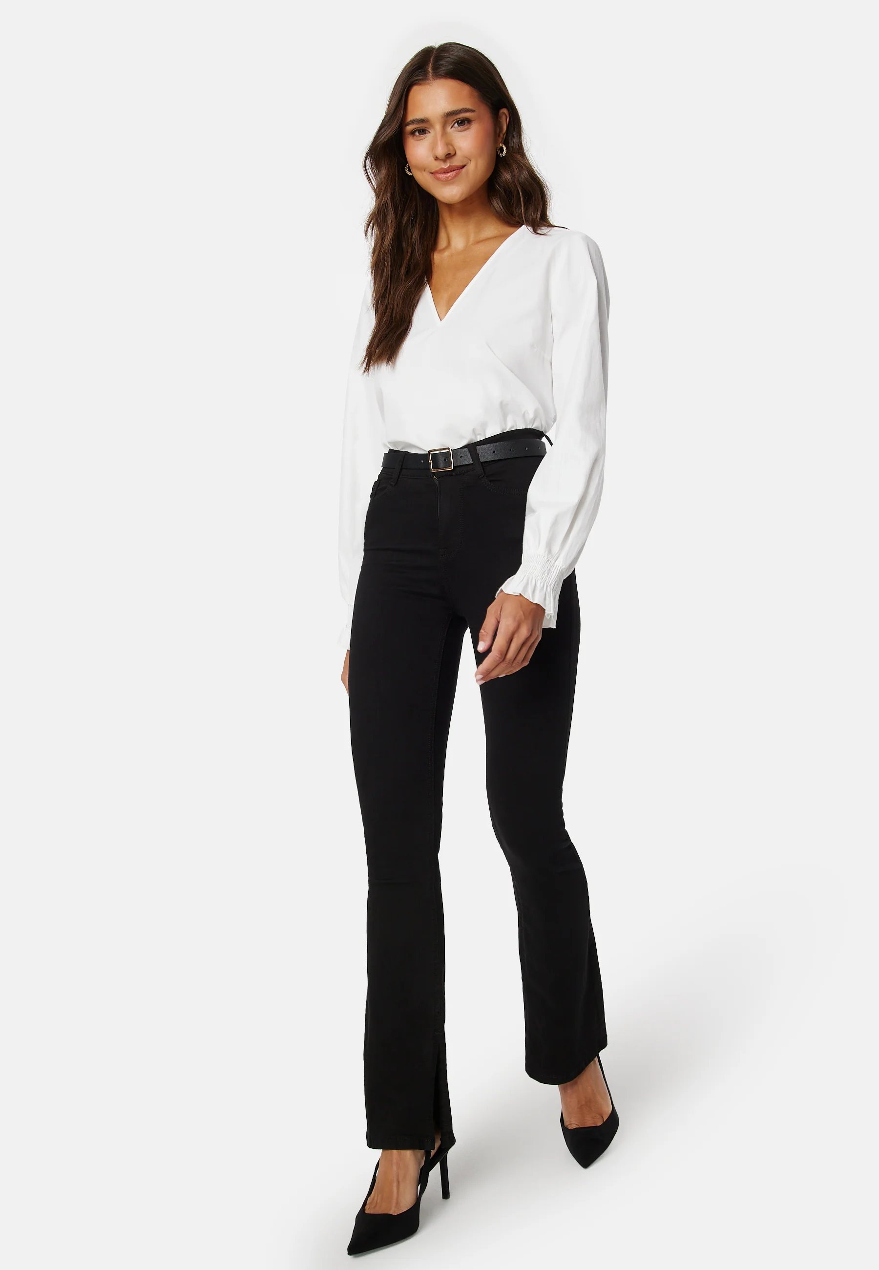 Allie LS Smock Blouse - Image 4