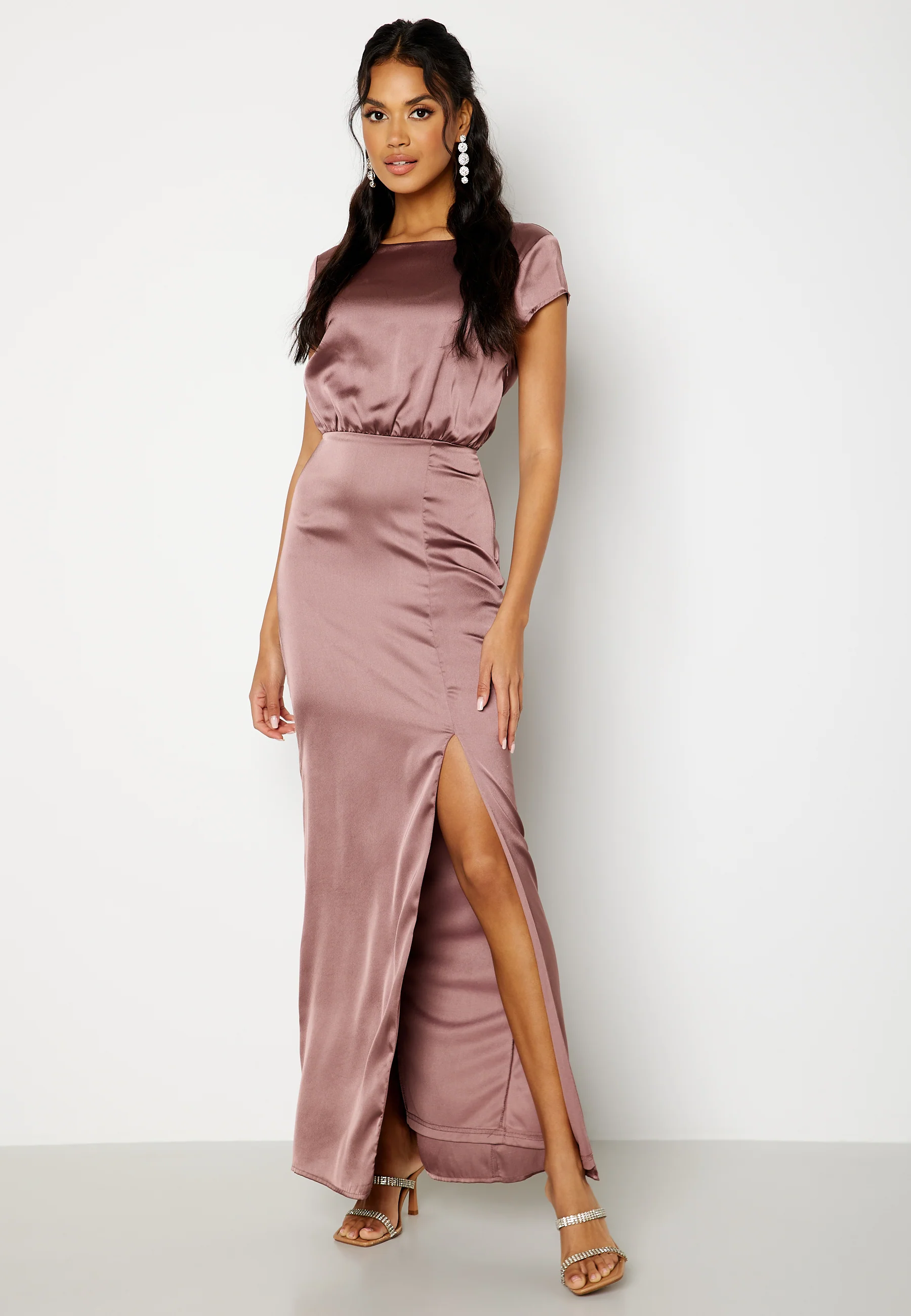 Allie Satin Gown - Image 5