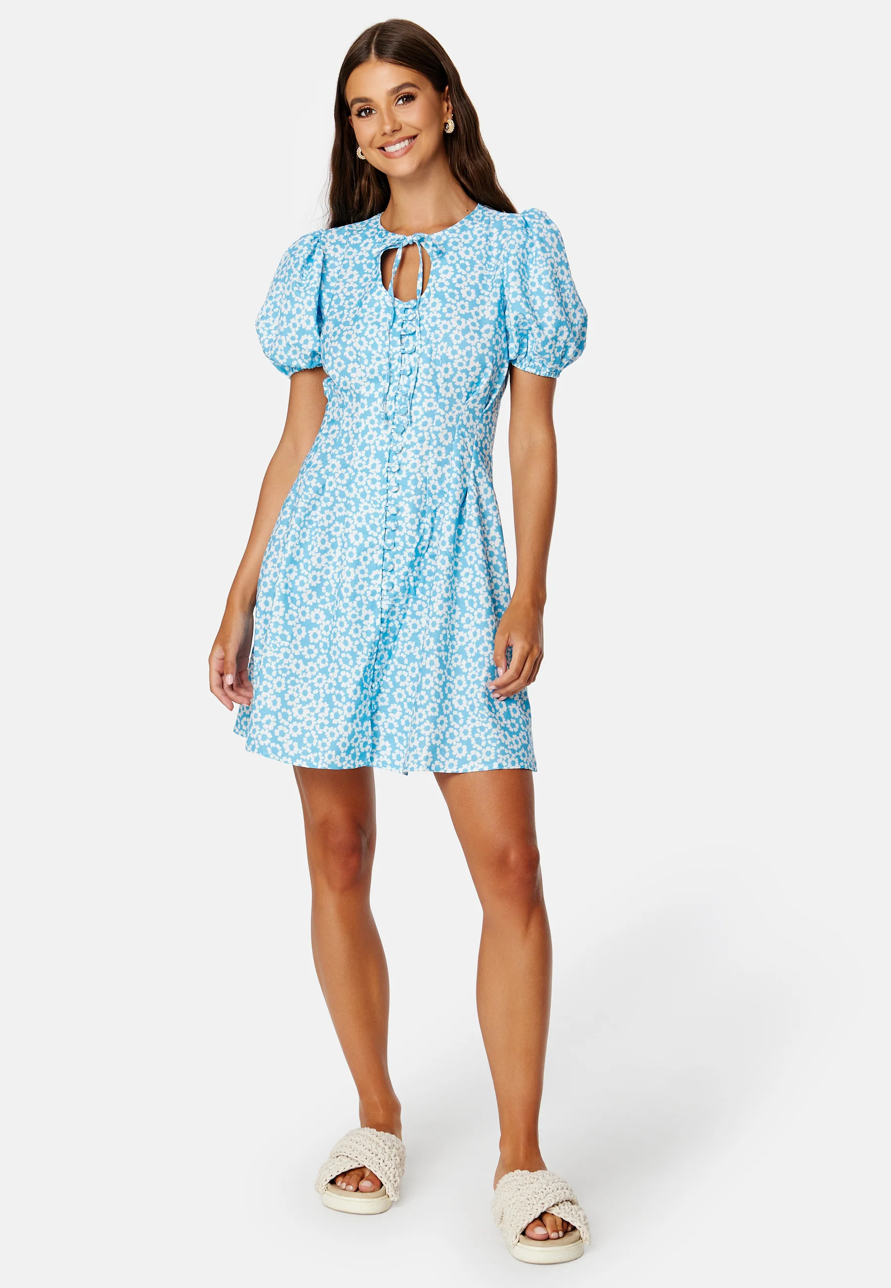 Allis Puff Sleeve Dress - Image 2