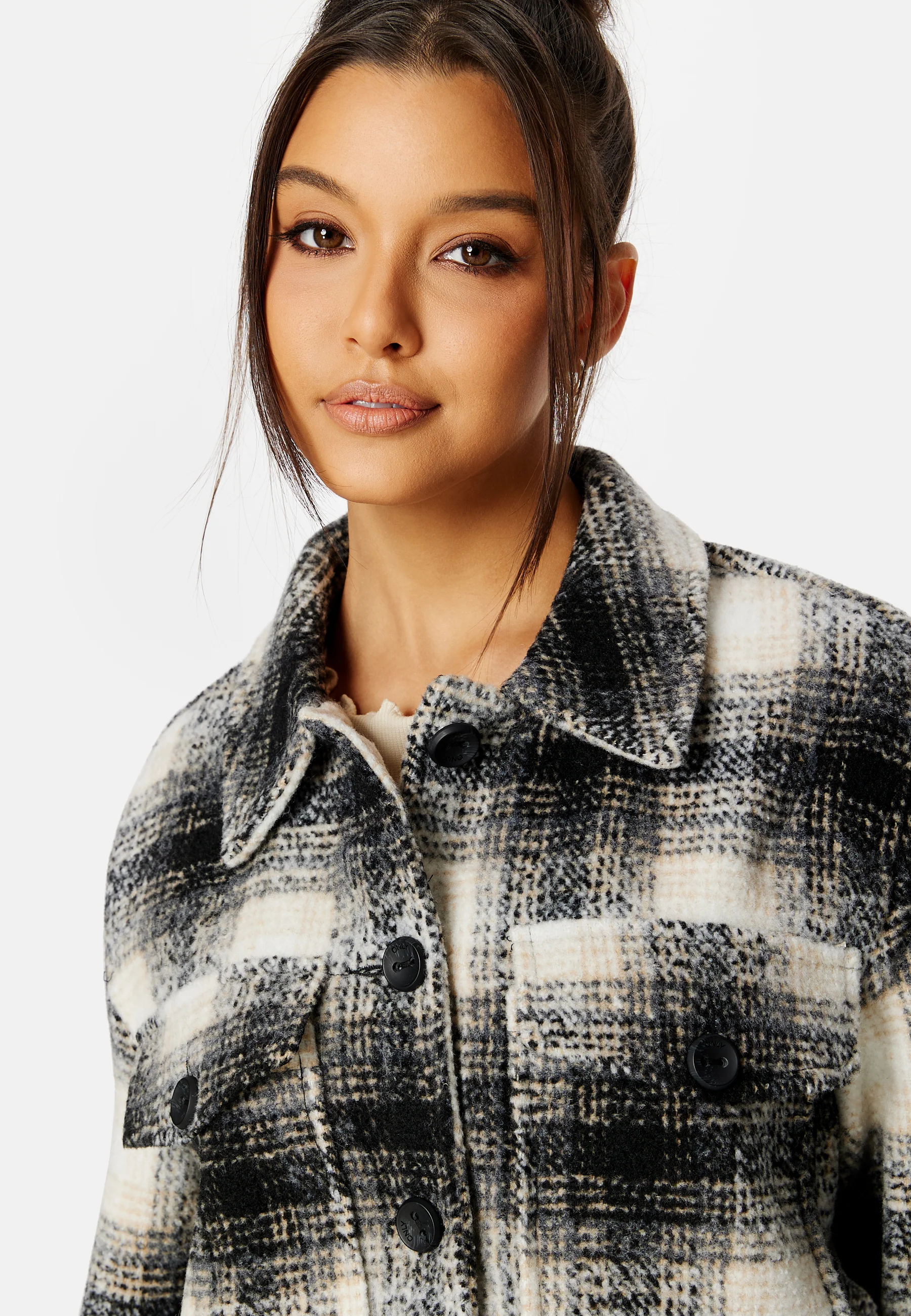 Allison Check Shacket - Image 5