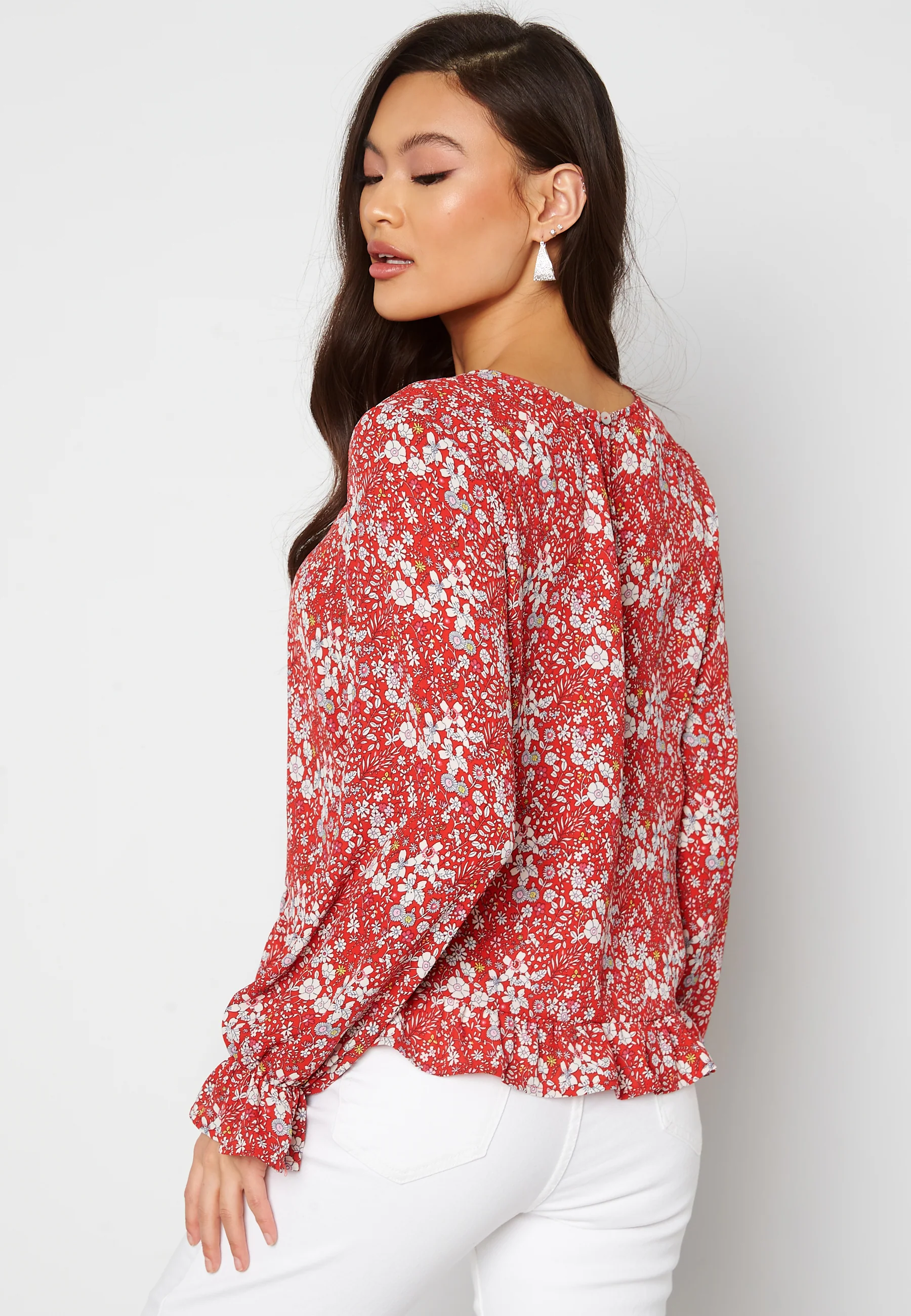 Alma Life Poly Frill Top - Image 3