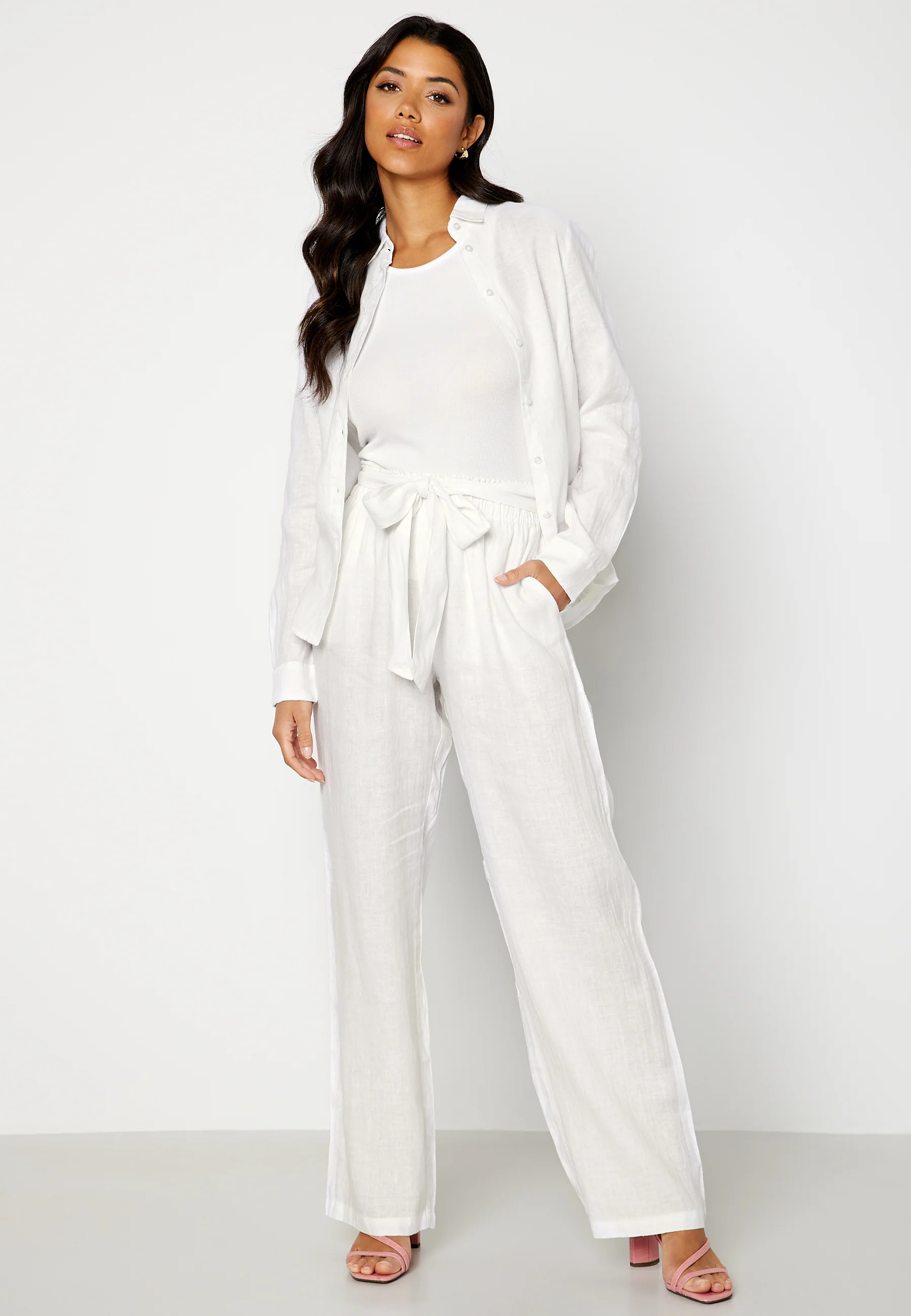 Alyssa Loose Linen Shirt - Image 5