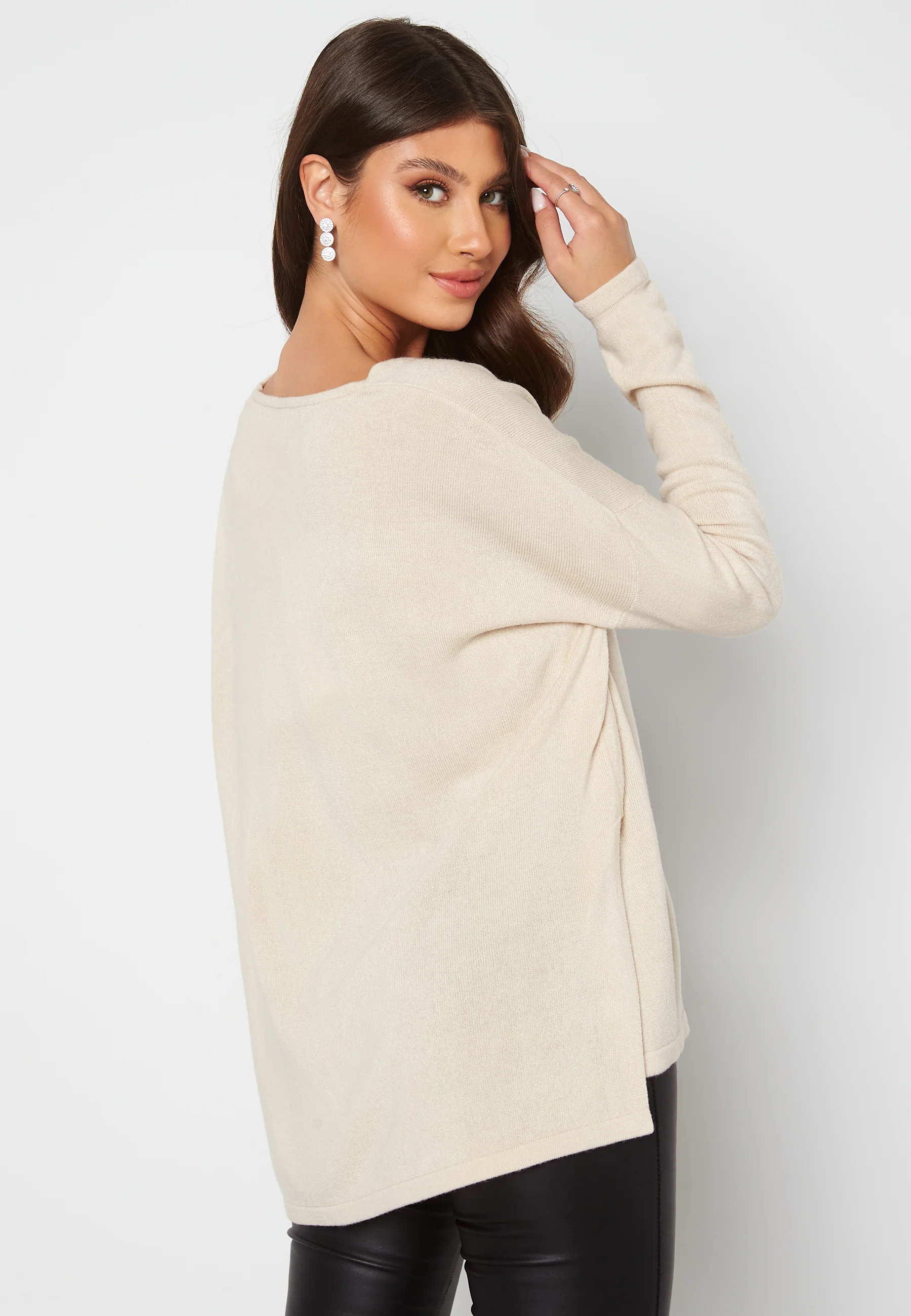 Amalia L/S V-Neck Pullover Knit - Image 3