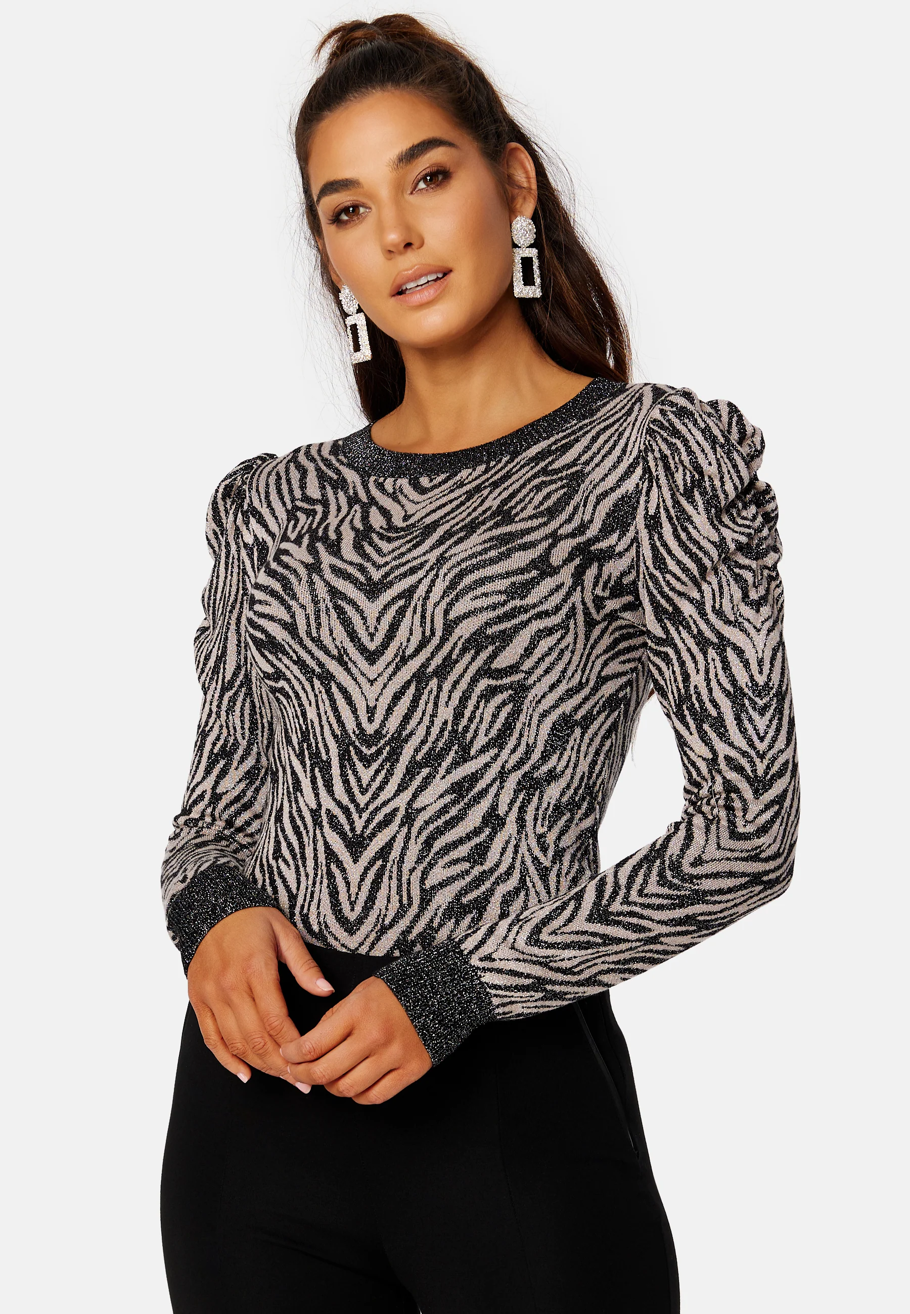 Amelia L/S Animal Pullover