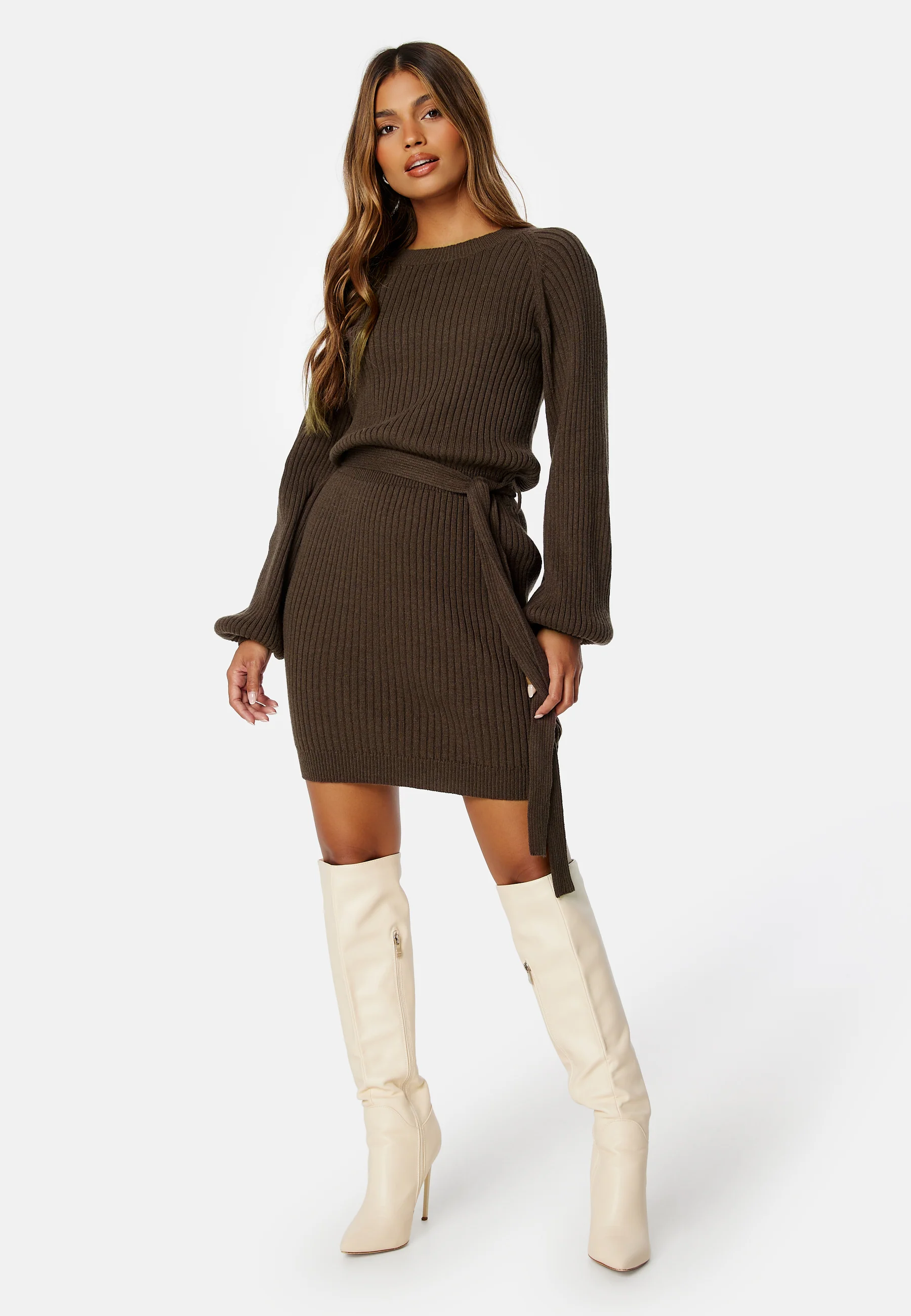 Amira Knitted Short Dress - Image 2