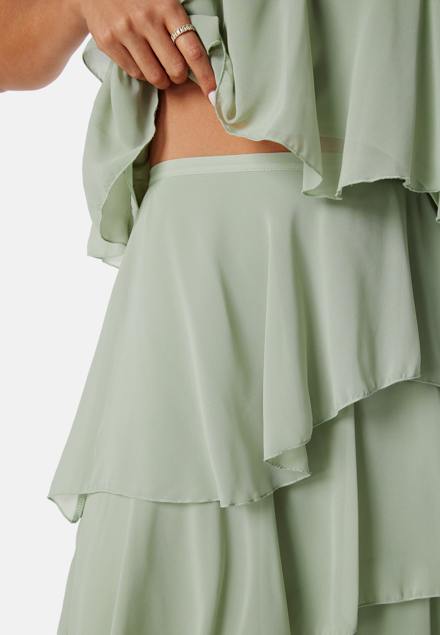 Andrea Flounce Maxi Skirt - Image 5