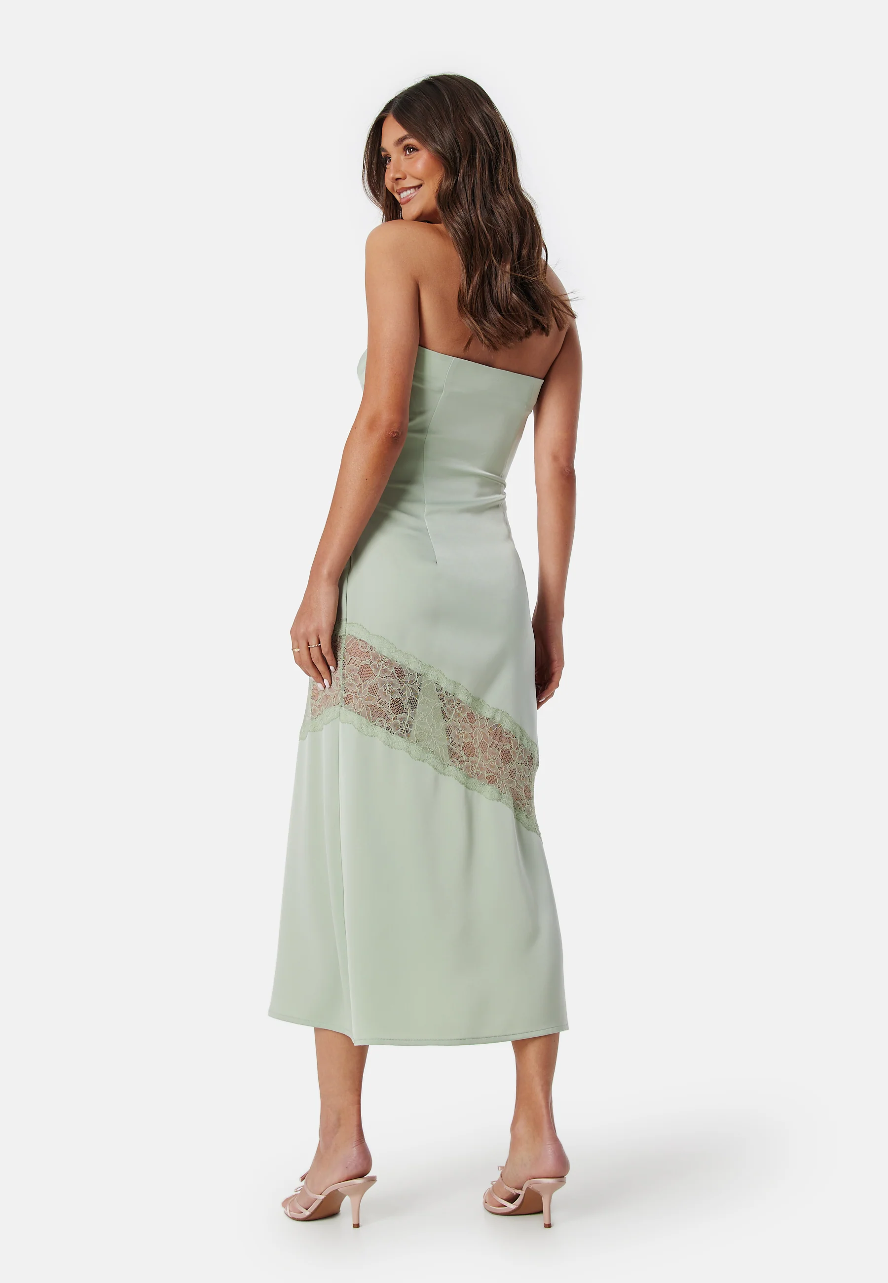 Andrea Lace Insert Dress - Image 4