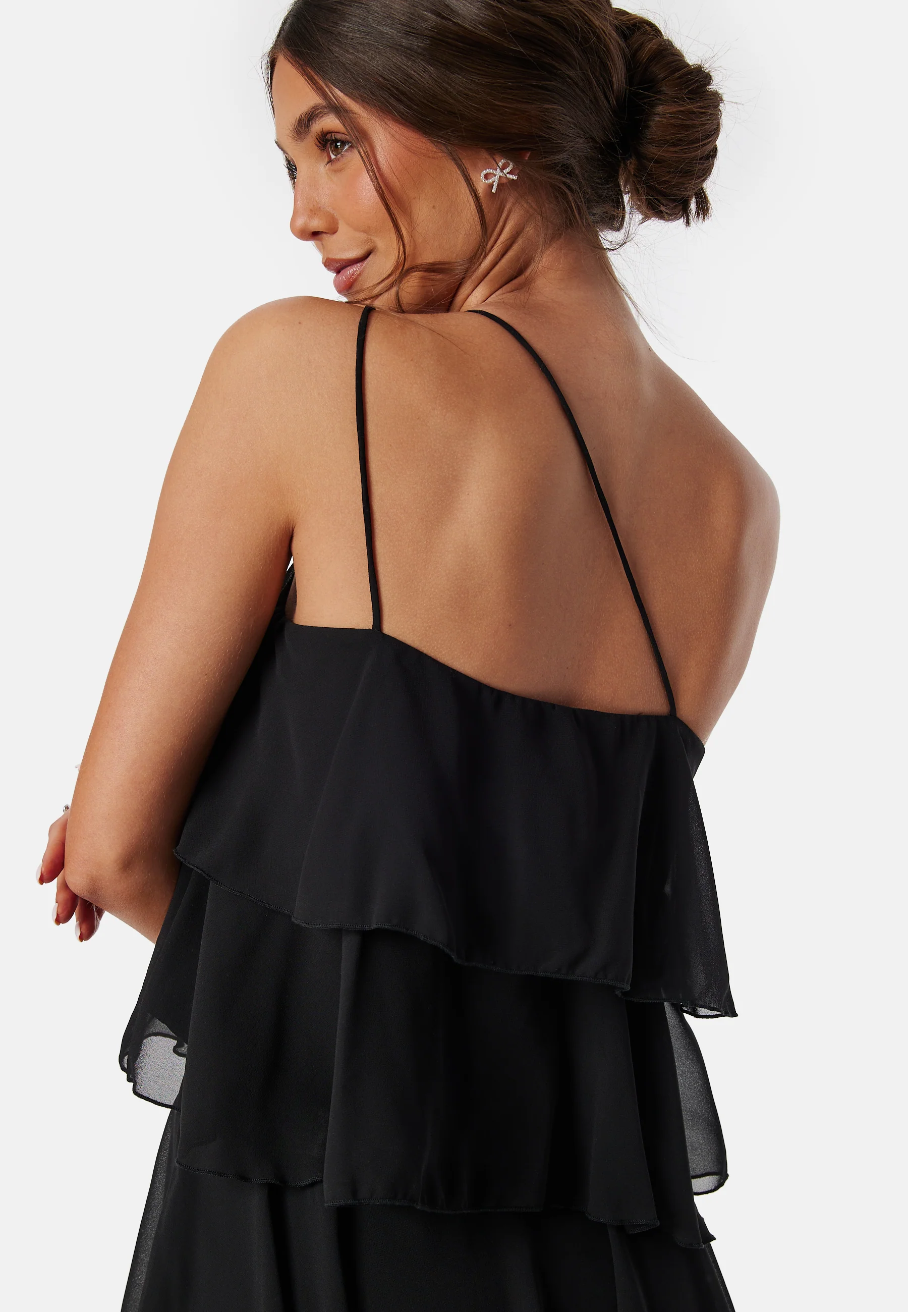 Andrea One Shoulder Flounce Top - Image 4