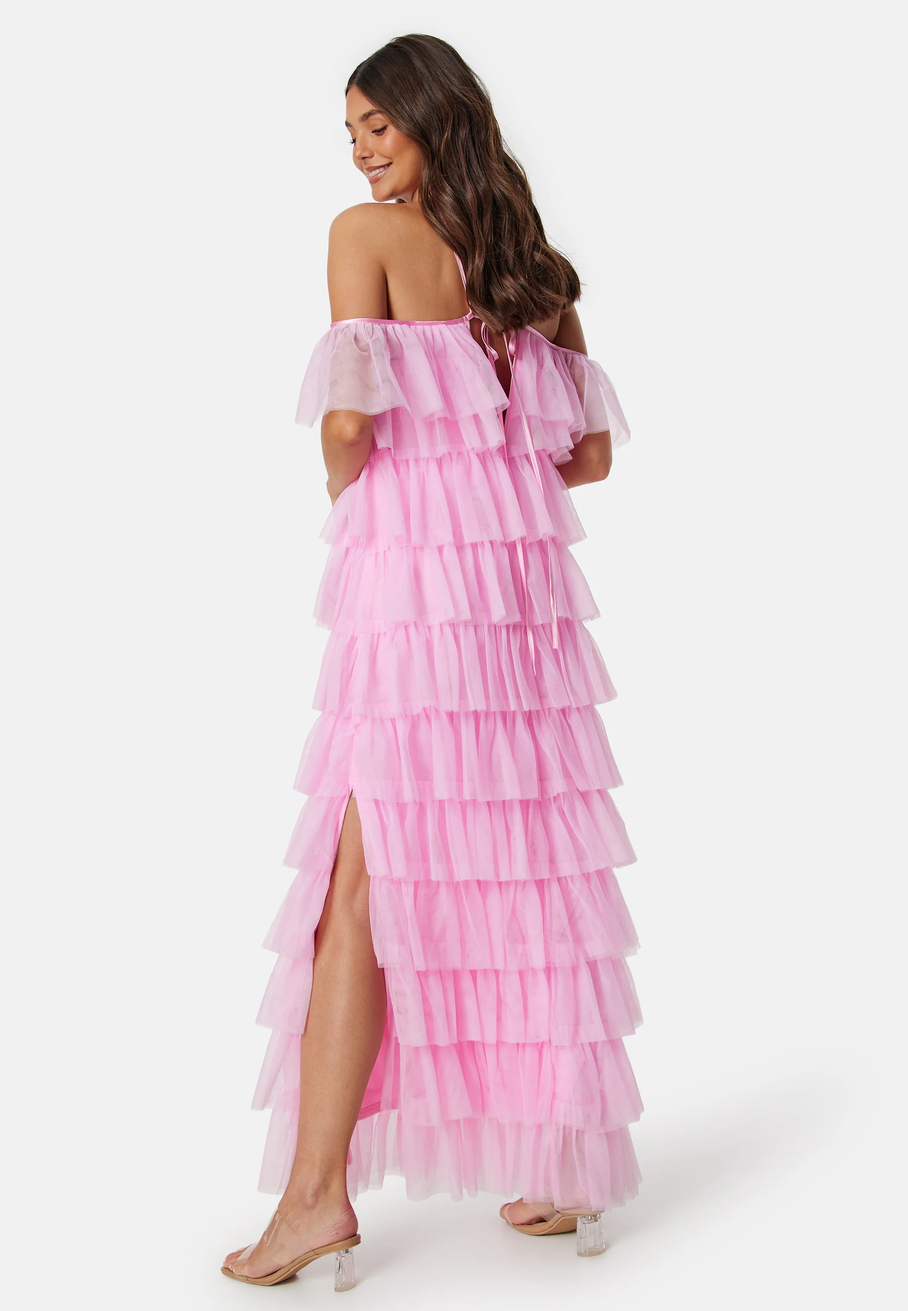 Andrea Tulle Maxi Dress - Image 5