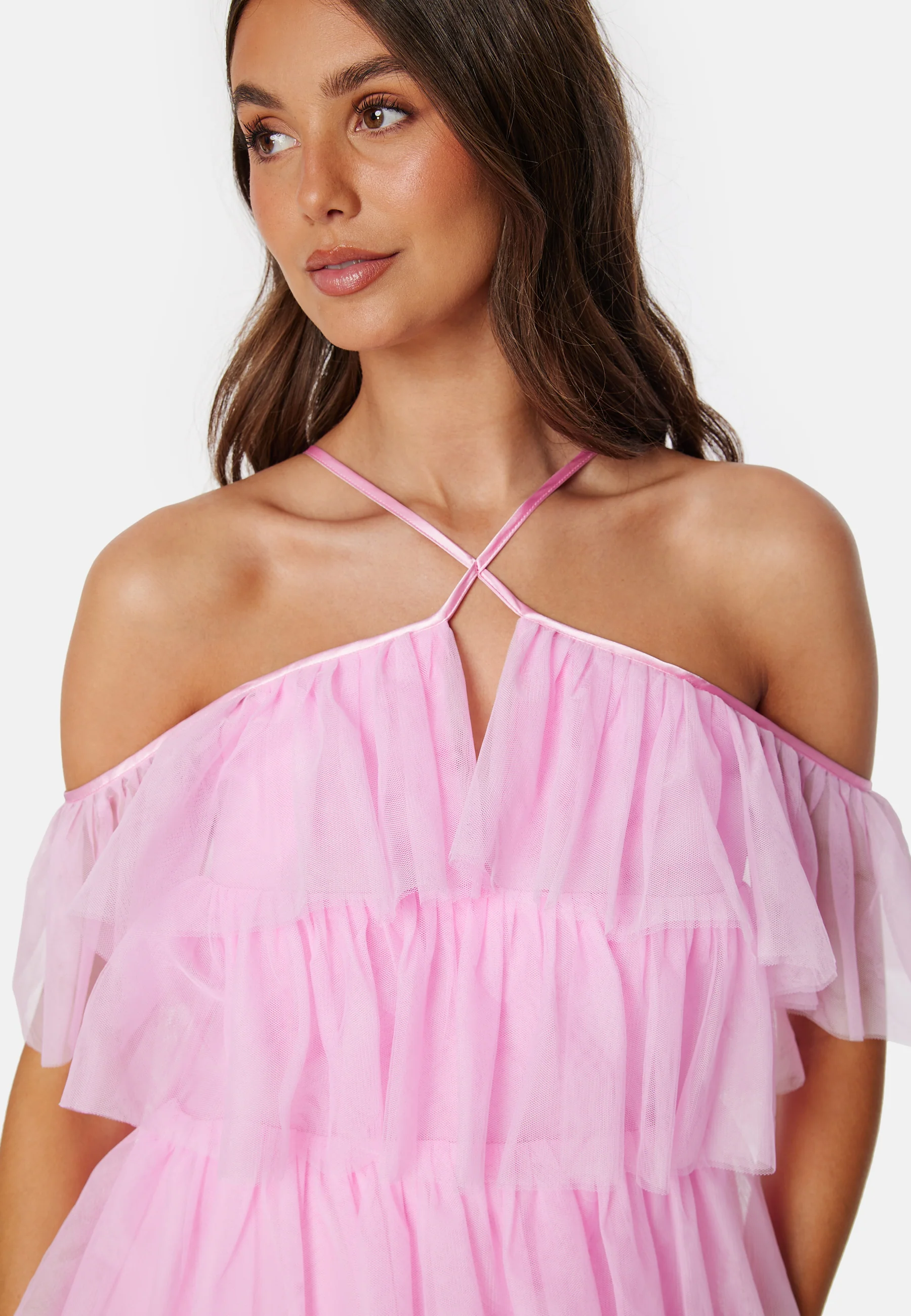 Andrea Tulle Maxi Dress - Image 7