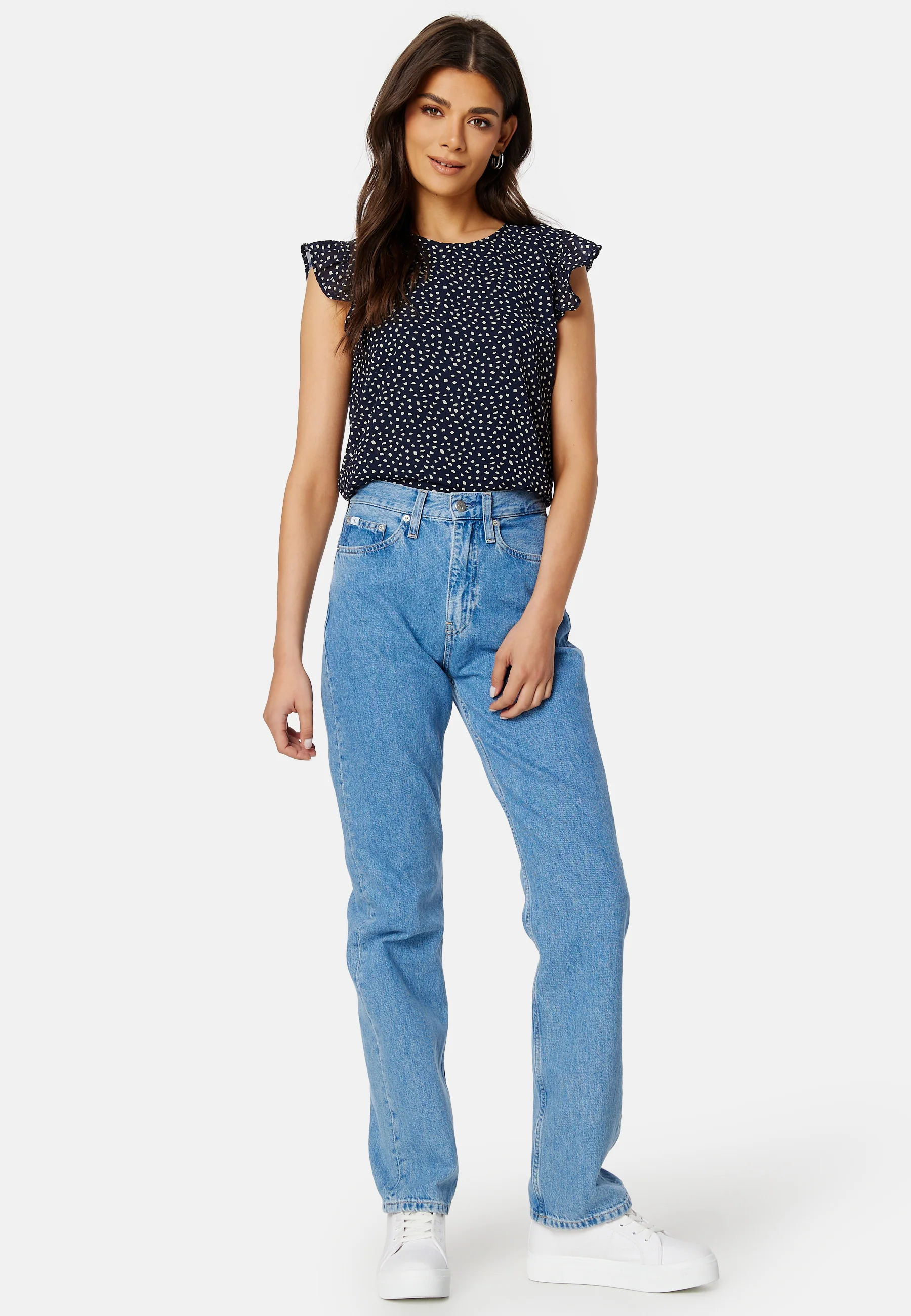 Ann Star S/L Frill Top - Image 2
