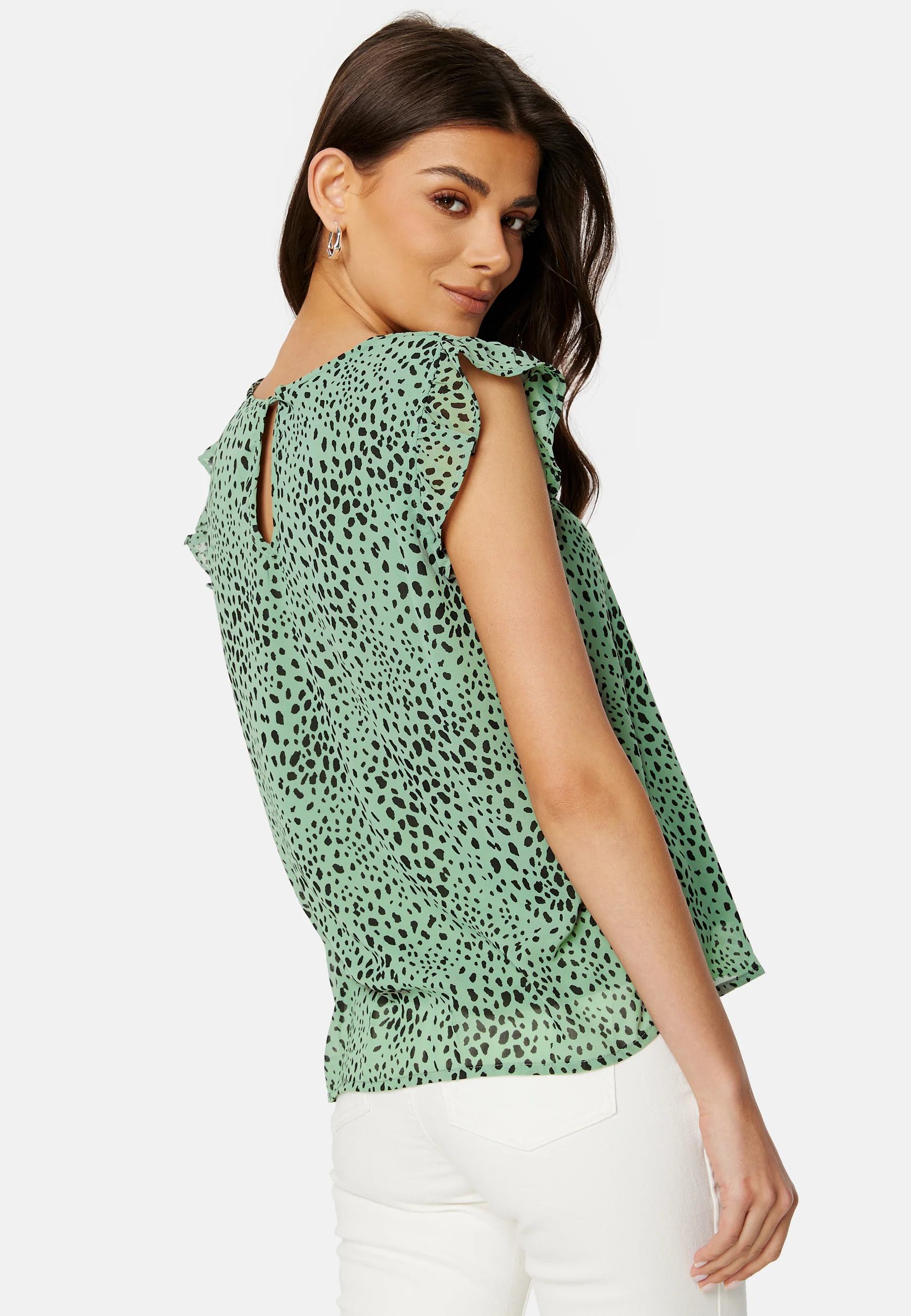 Ann Star S/L Frill Top - Image 3