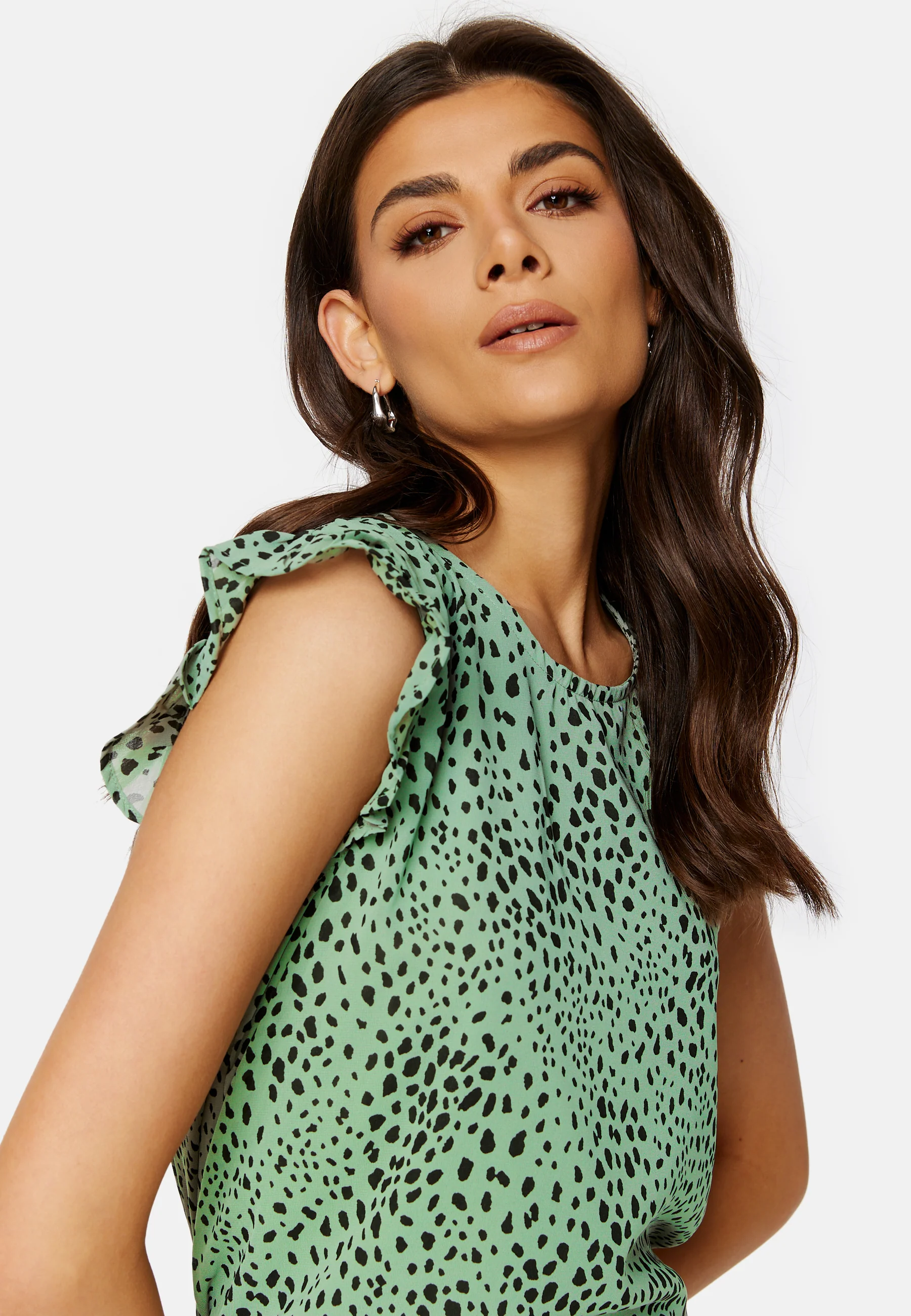 Ann Star S/L Frill Top - Image 4