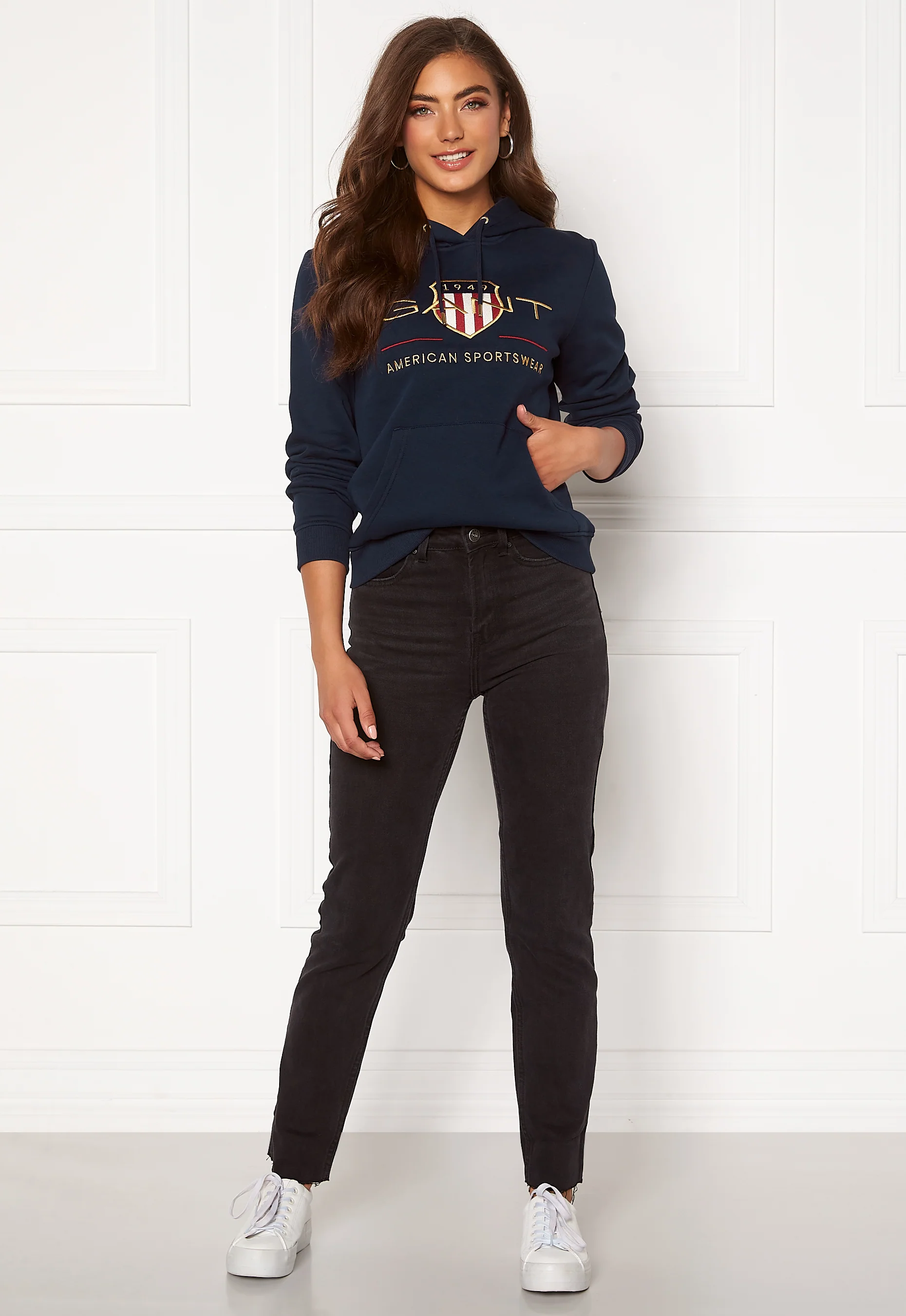 Archive Shield Sweat Hoodie - Image 2