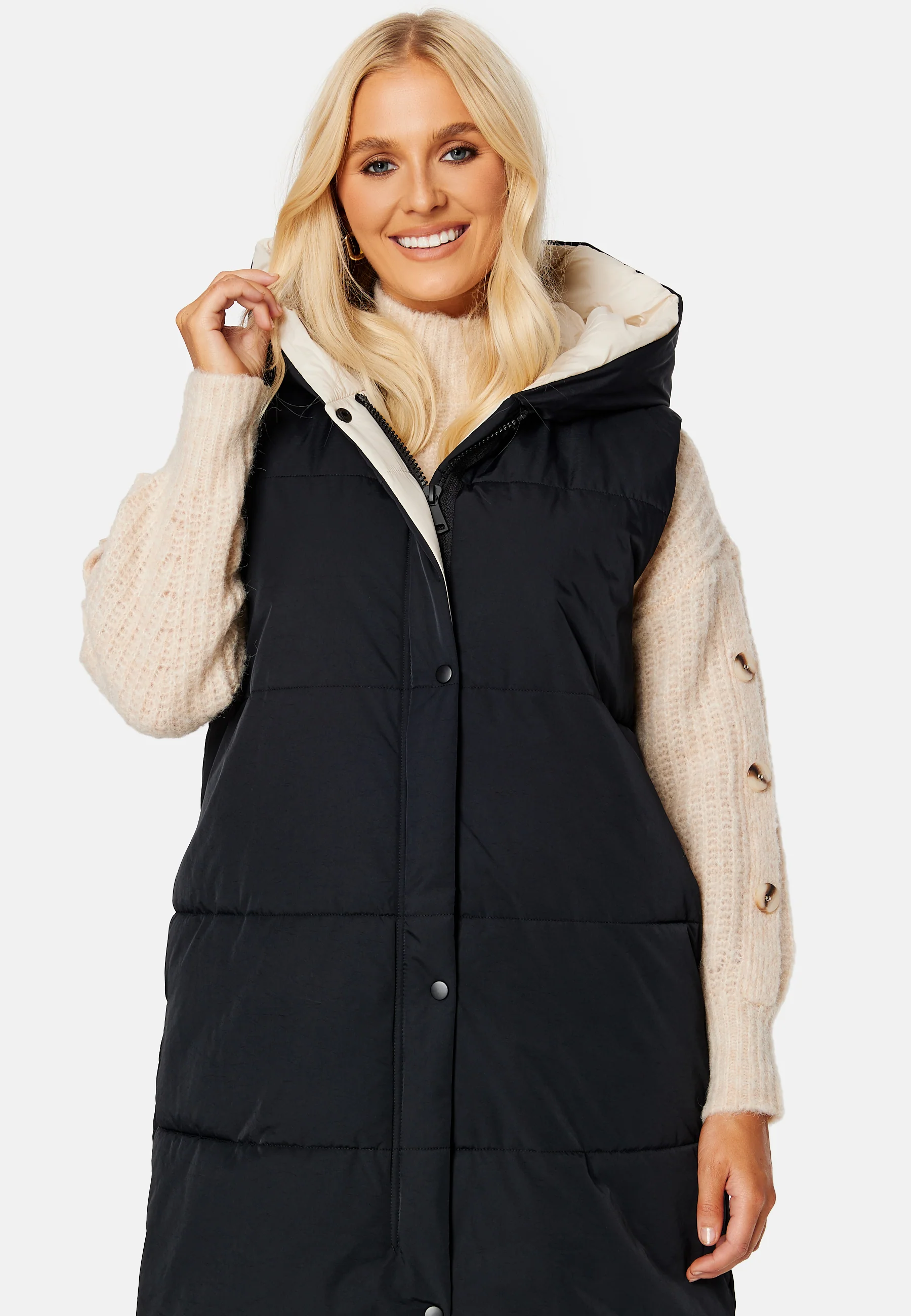 Aria S/L Hoodie Vest - Image 5
