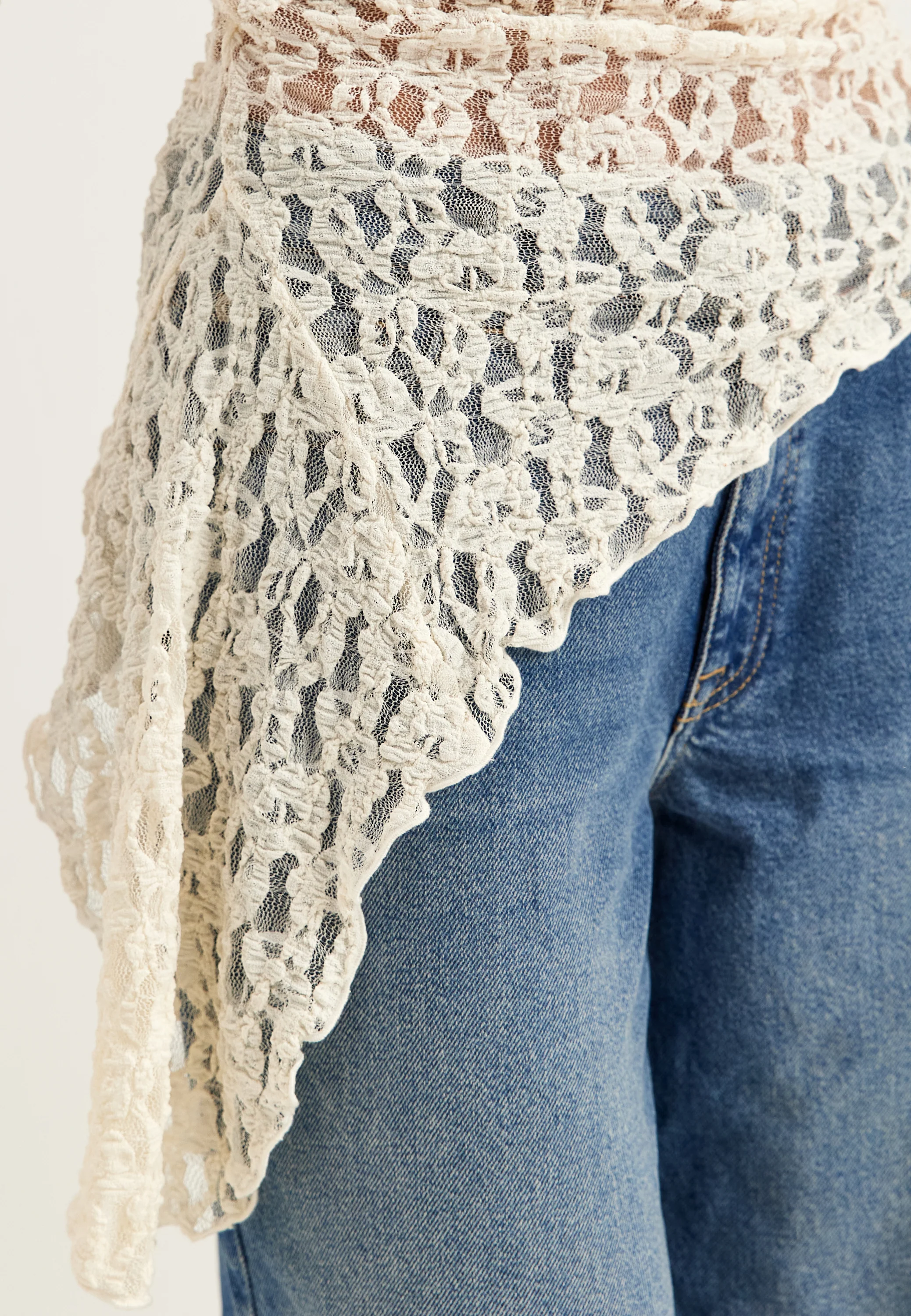 Asymmetric Lace Top - Image 6