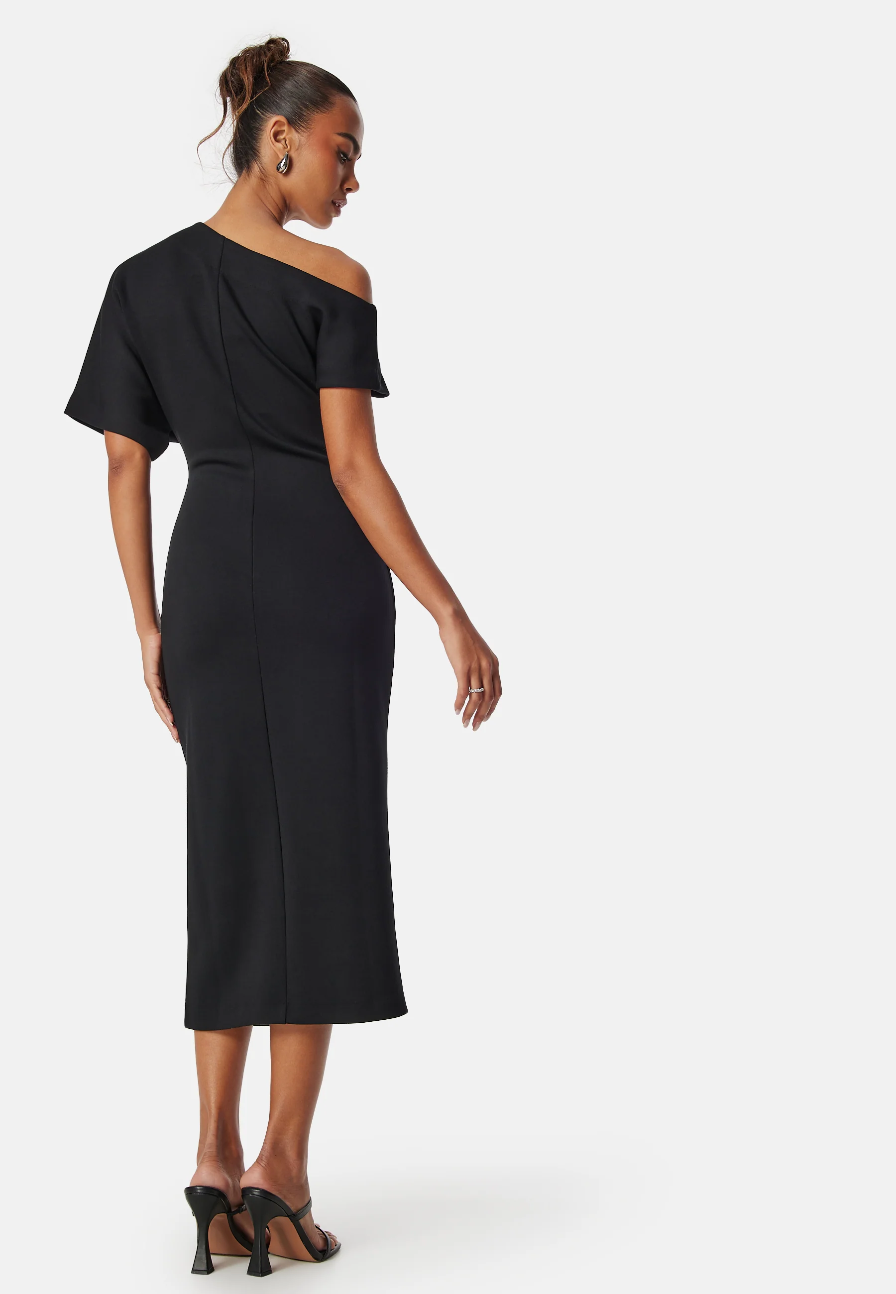 Asymmetric Midi Dress - Image 2