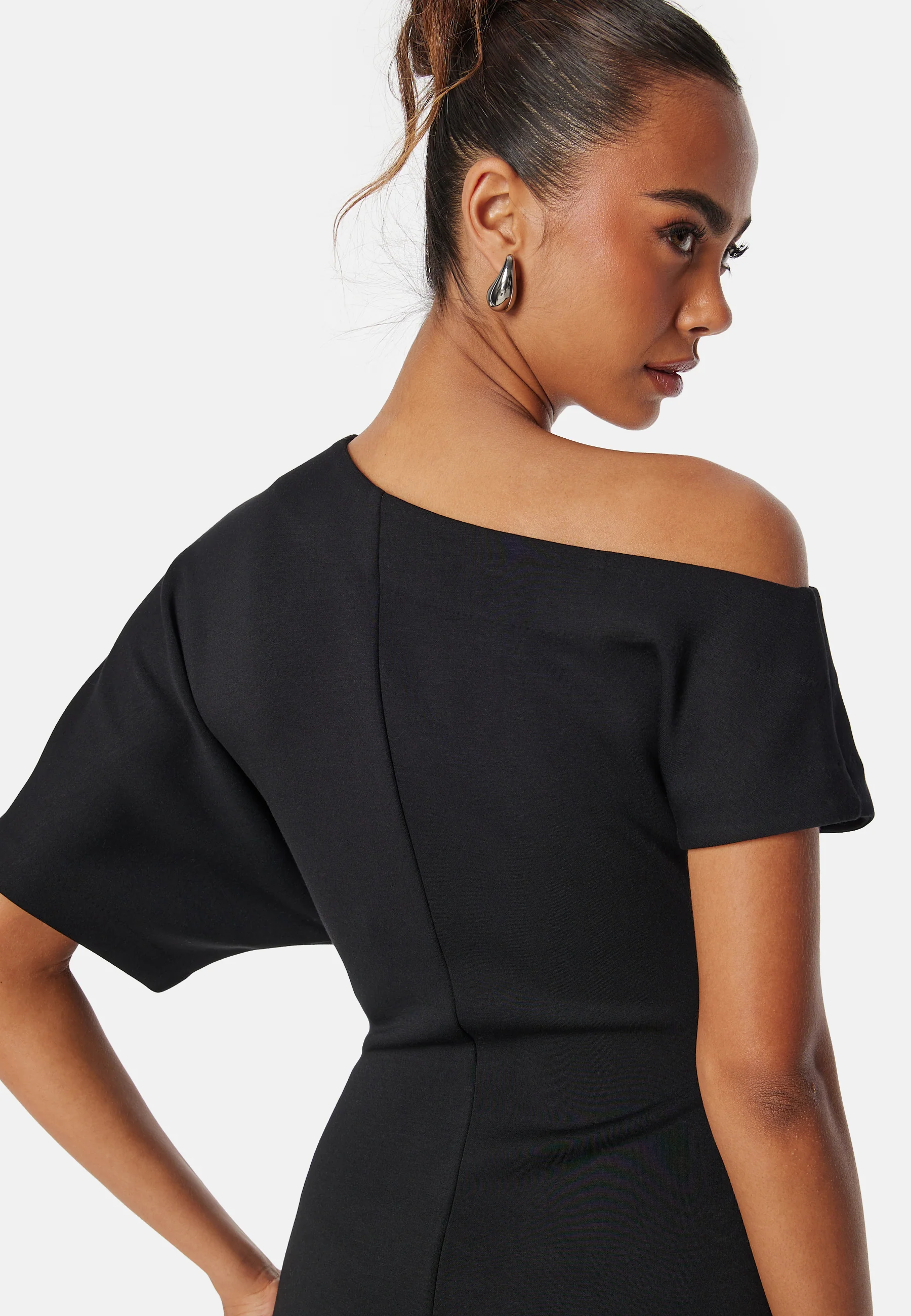 Asymmetric Midi Dress - Image 4