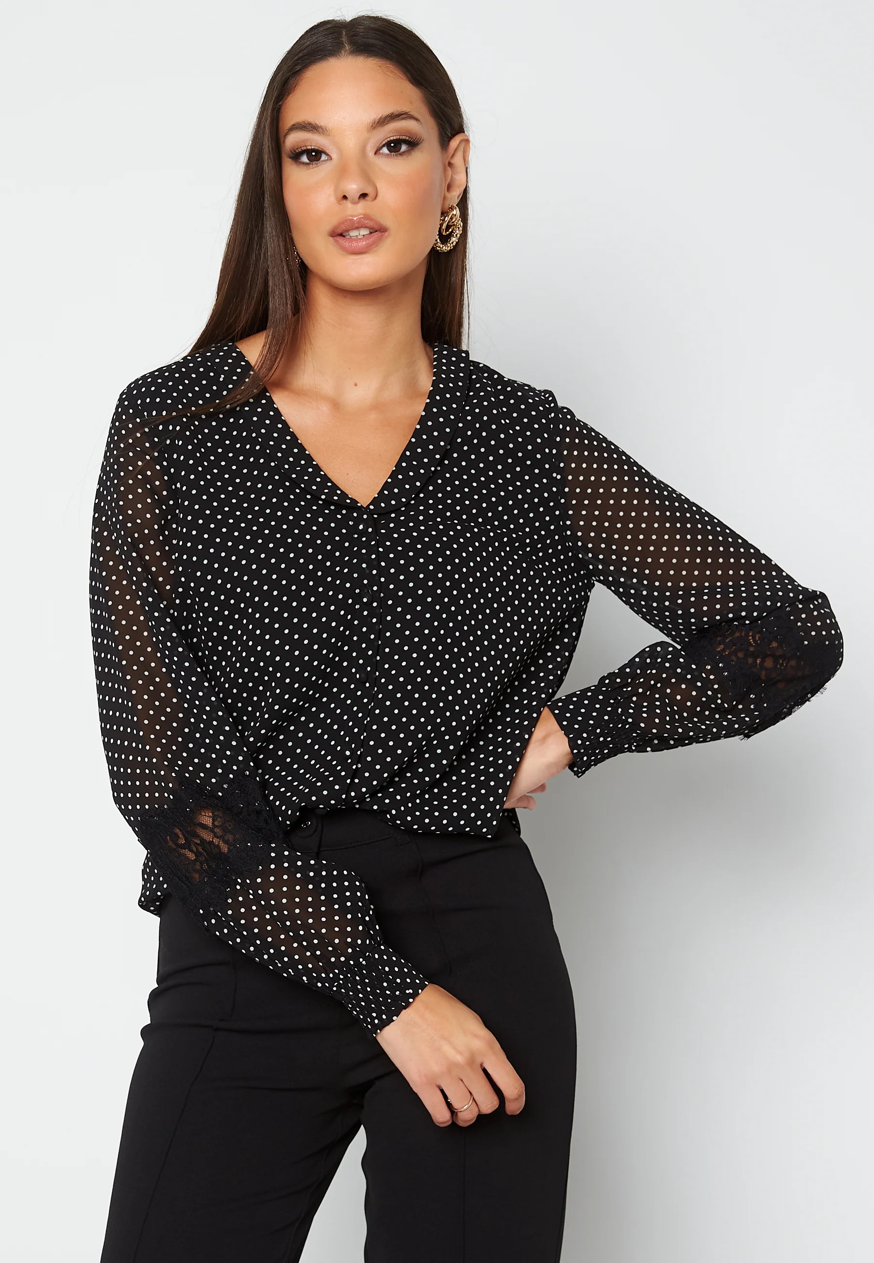 Ava lace blouse