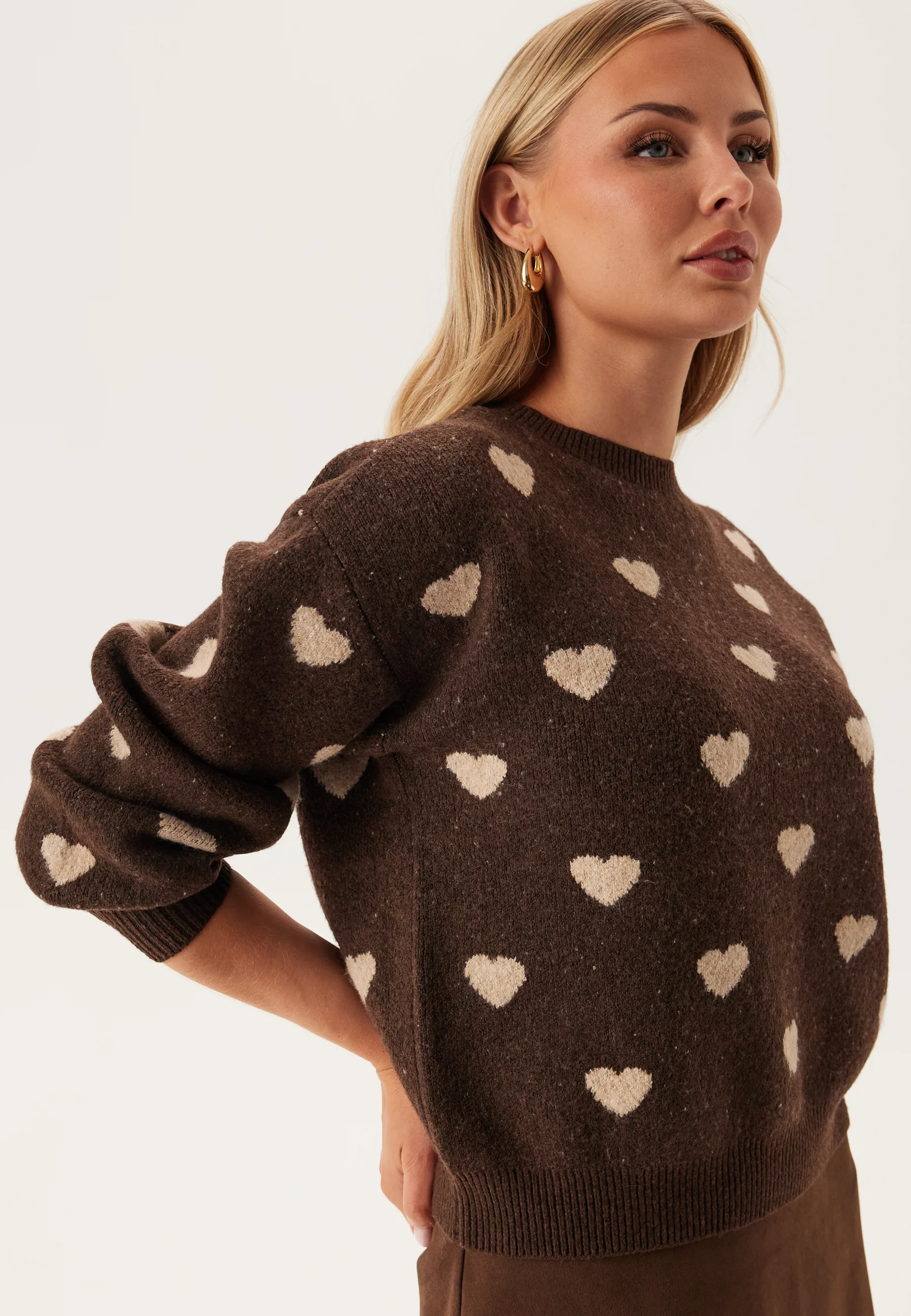 Awheart Ls O-neck Knit - Image 4