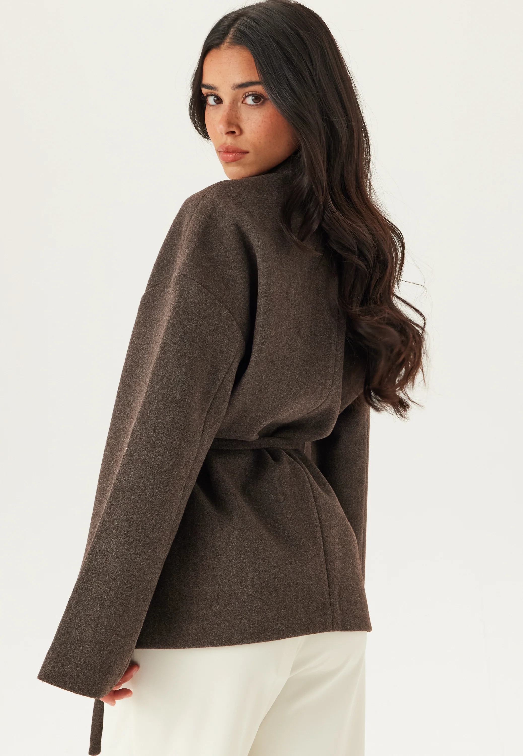 Awsijina Ls V-neck Short Jacket - Image 2