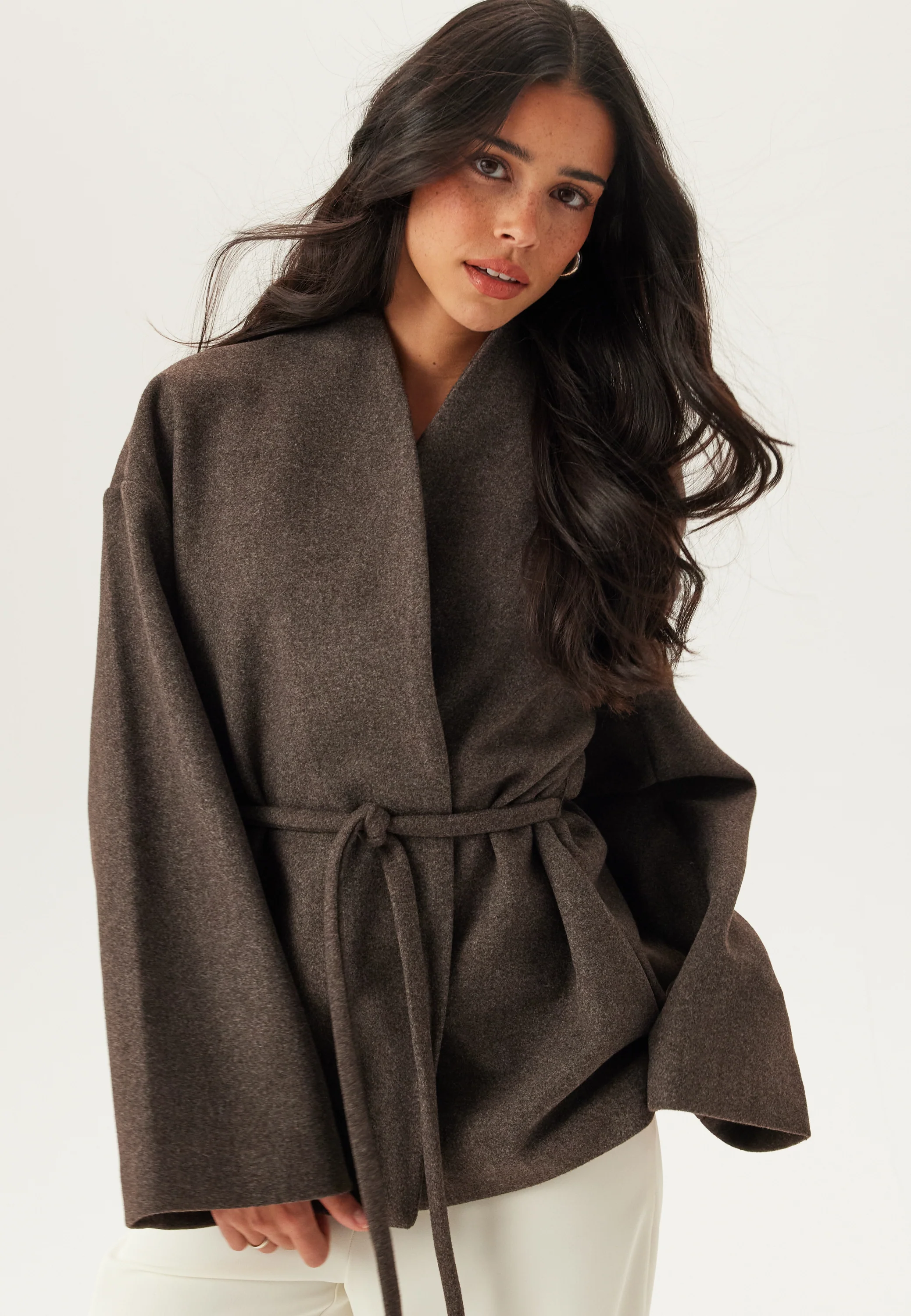 Awsijina Ls V-neck Short Jacket - Image 4