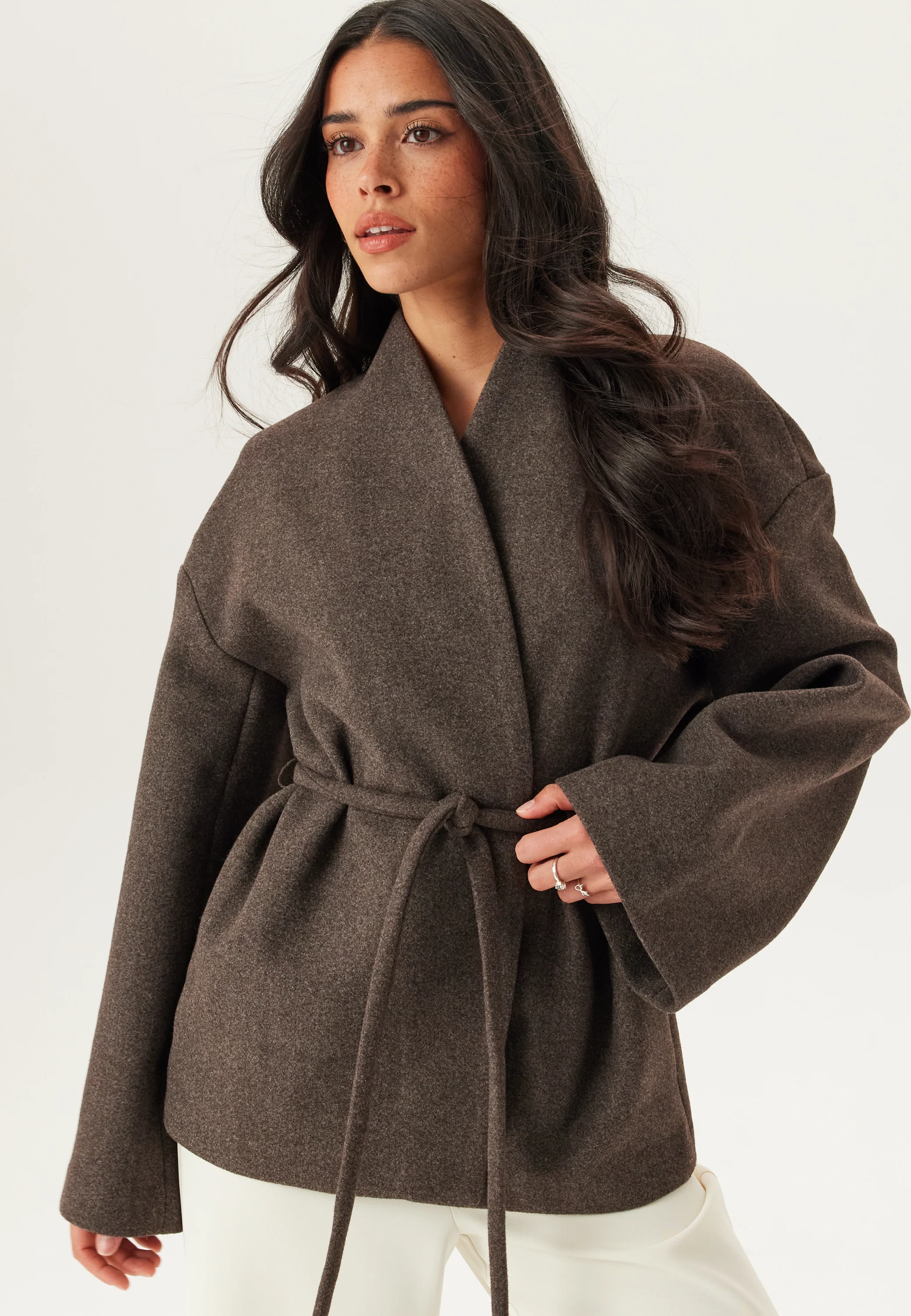 Awsijina Ls V-neck Short Jacket - Image 7