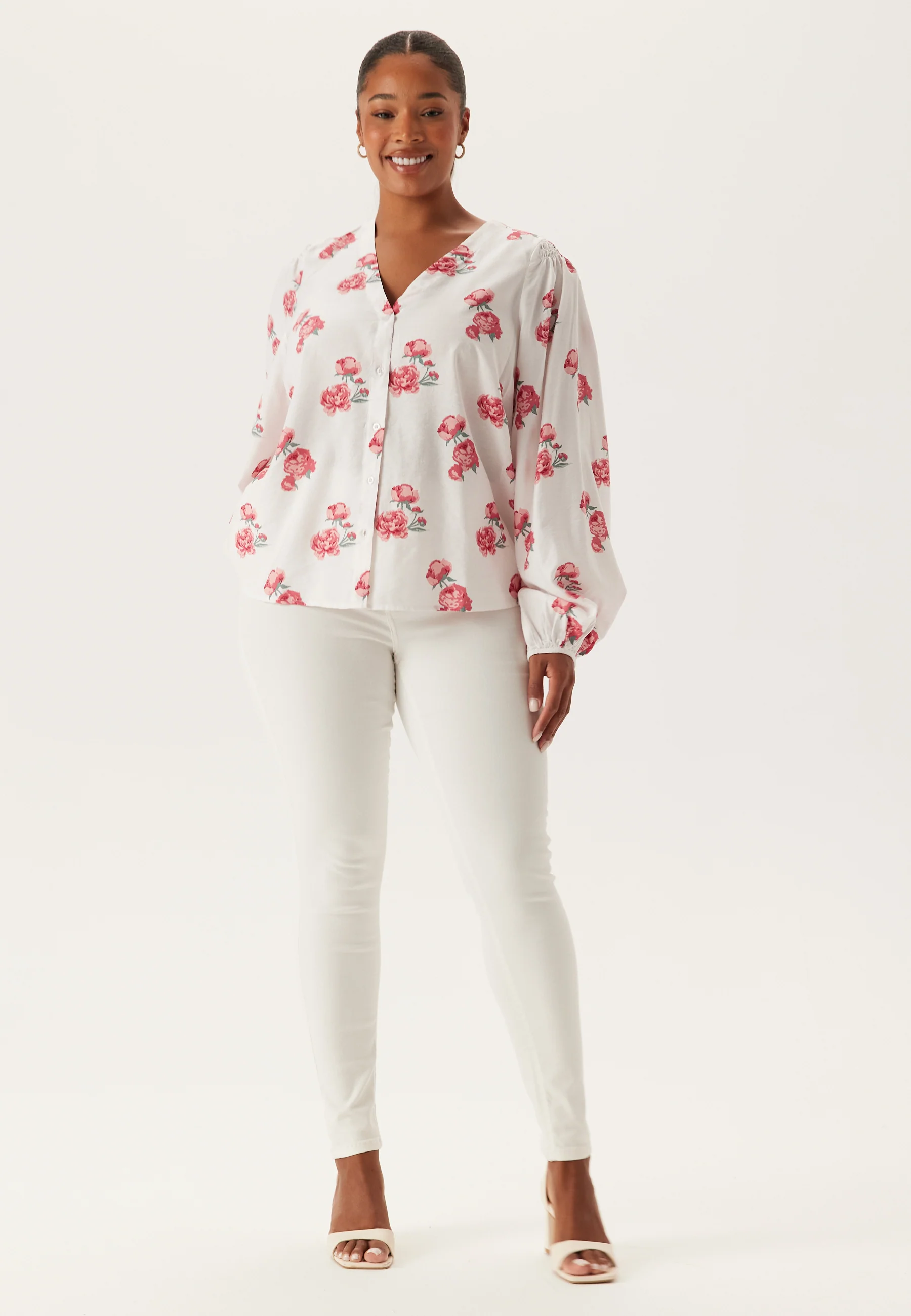 Balloon Sleeve Blouse - Image 10