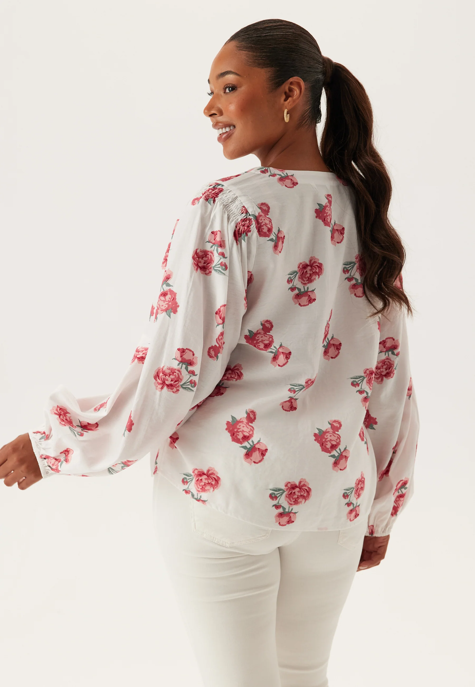 Balloon Sleeve Blouse - Image 9