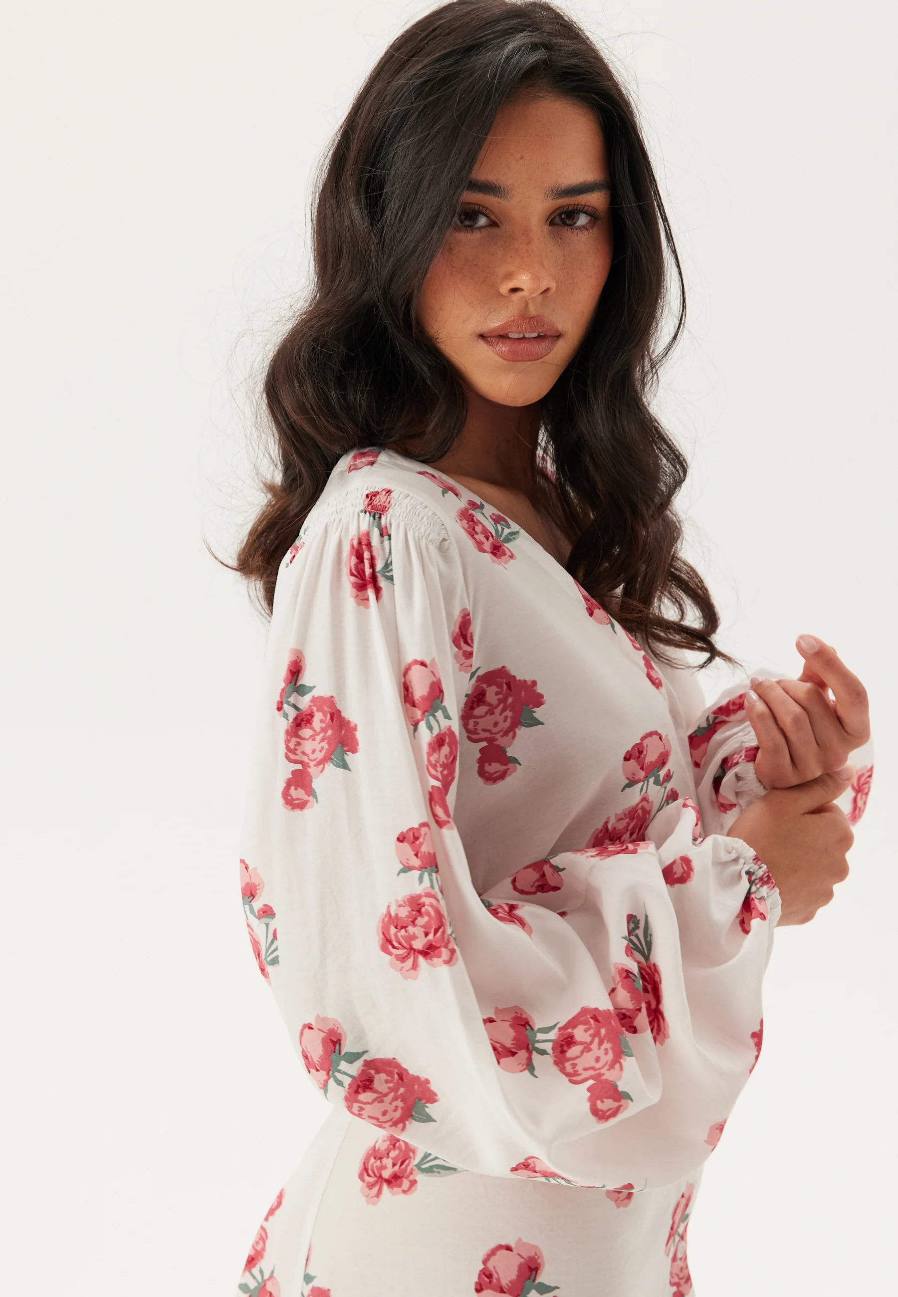 Balloon Sleeve Dress - Image 6