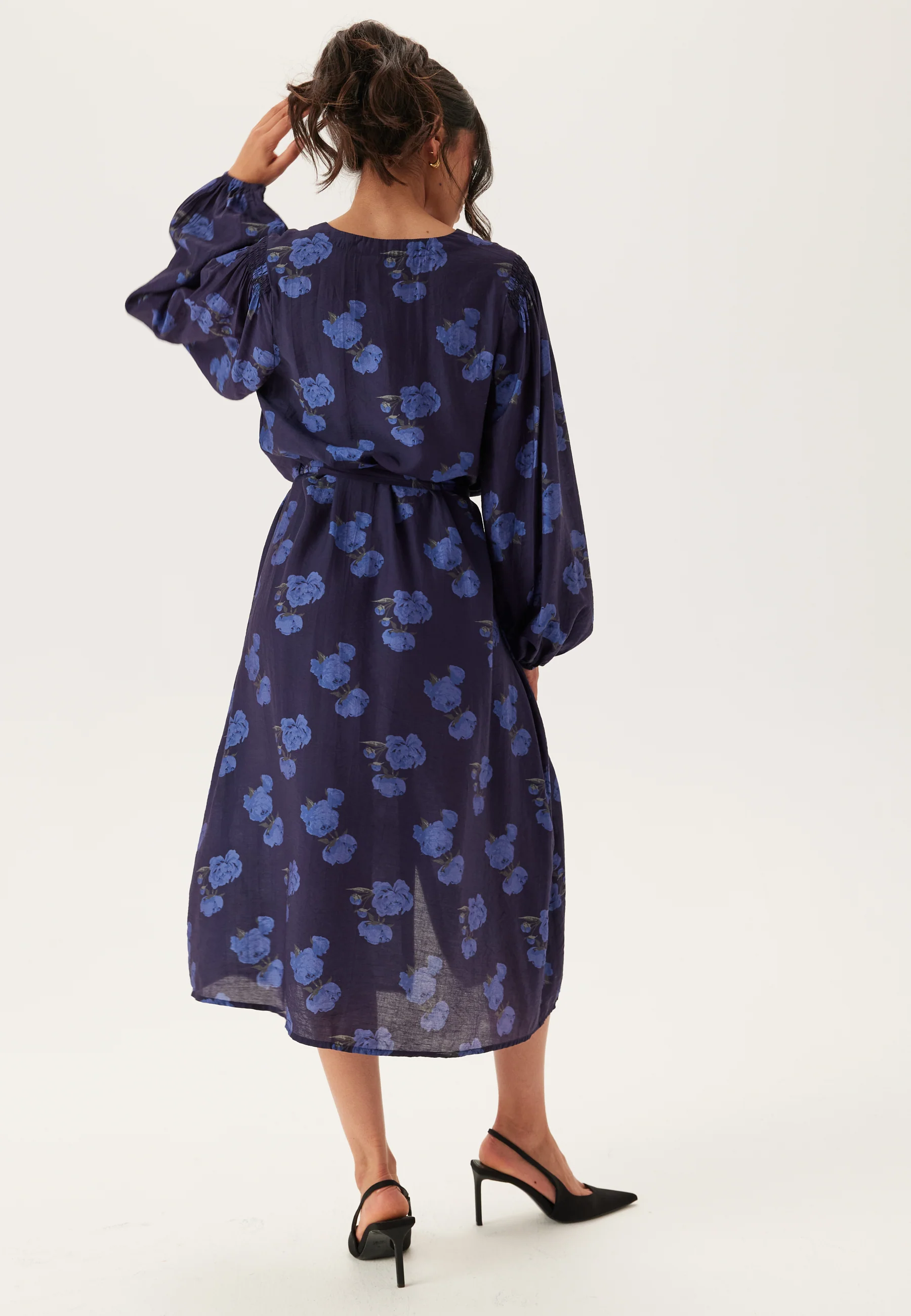 Balloon Sleeve Dress - Image 2